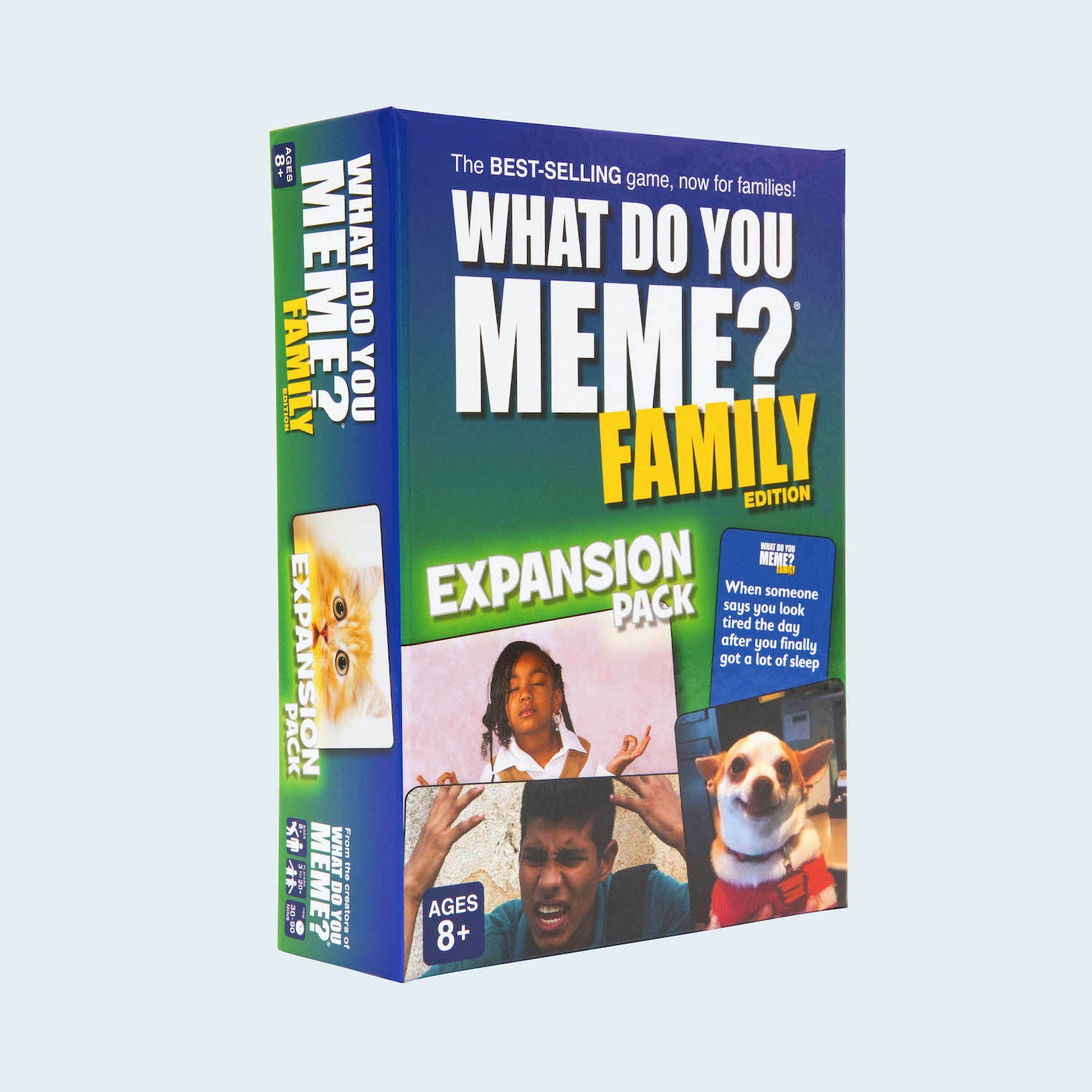 Expansion Pack for What Do You Meme?® Family Edition Card Game