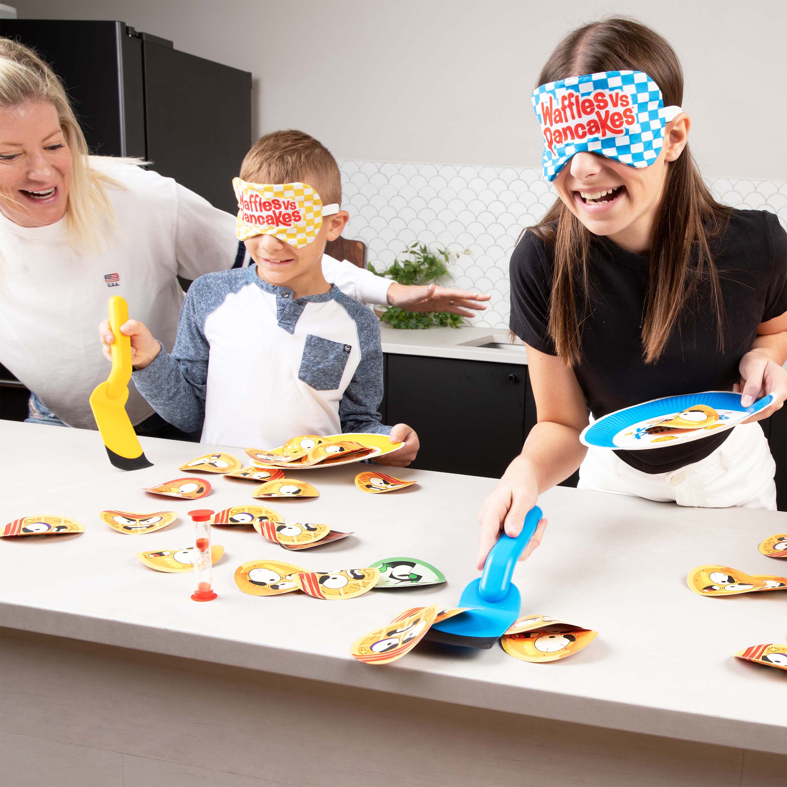 Waffles vs Pancakes - The Breakfast Scoop Up Game for Families