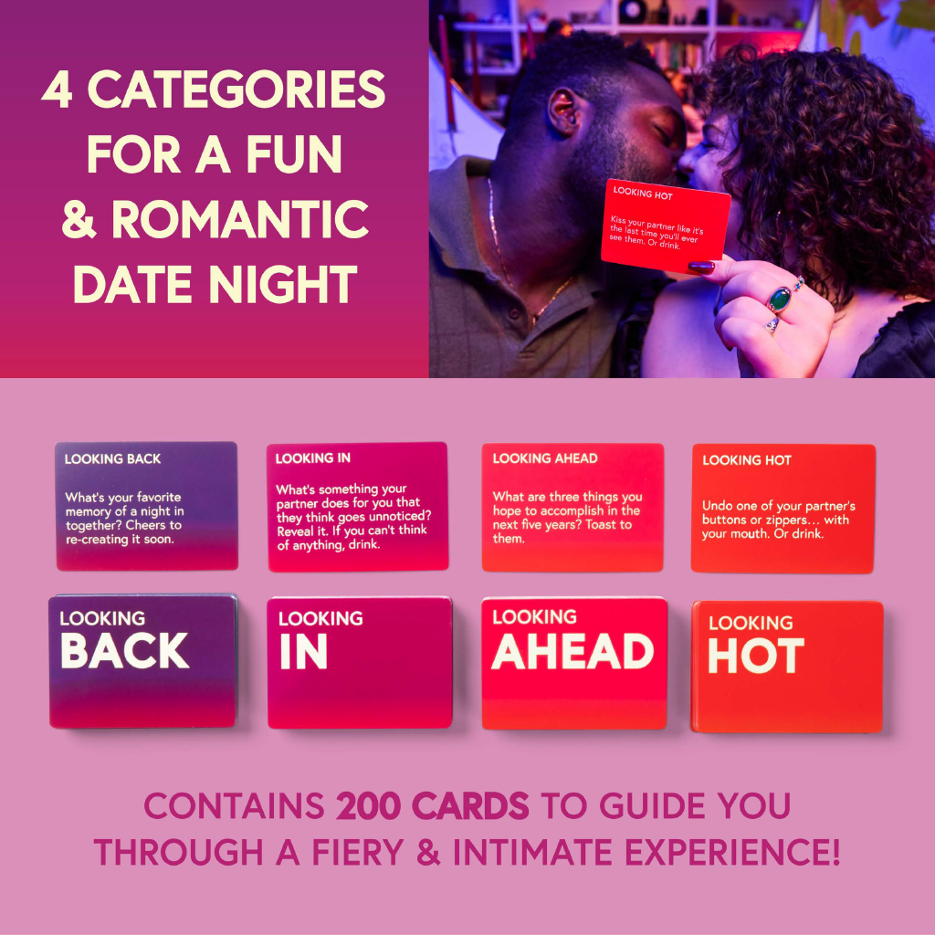 Love Laugh Drink – A Fun & Spicy Couples Drinking Game for Date Nights In