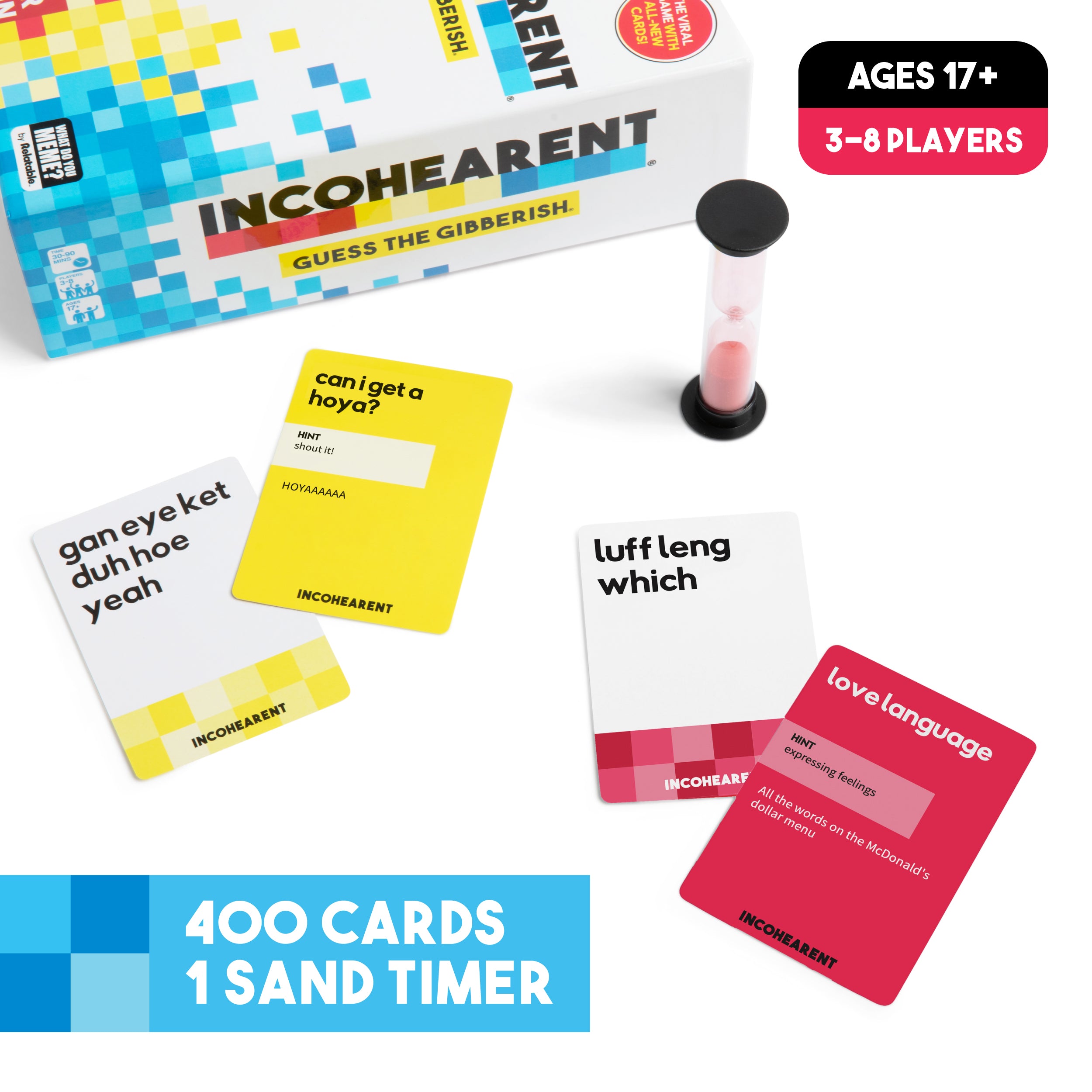 Incohearent™ - The Ultimate Guess The Gibberish Adult Party Game - All New Updated Content