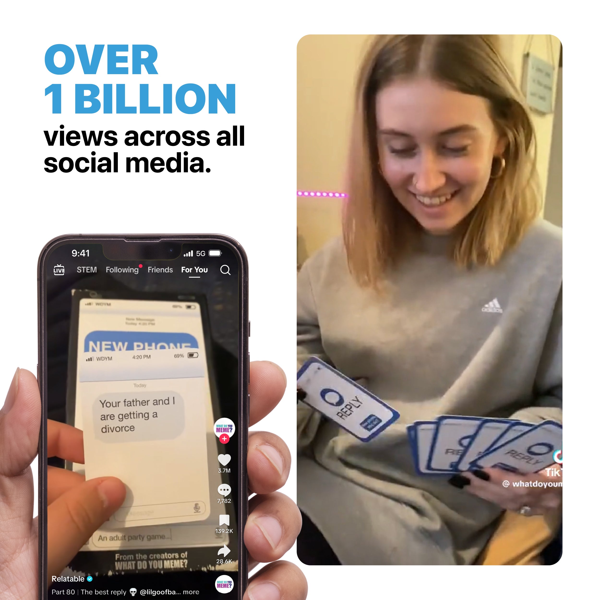 New Phone, Who Dis?™ - Text Message Card Game - Now with Refreshed Content