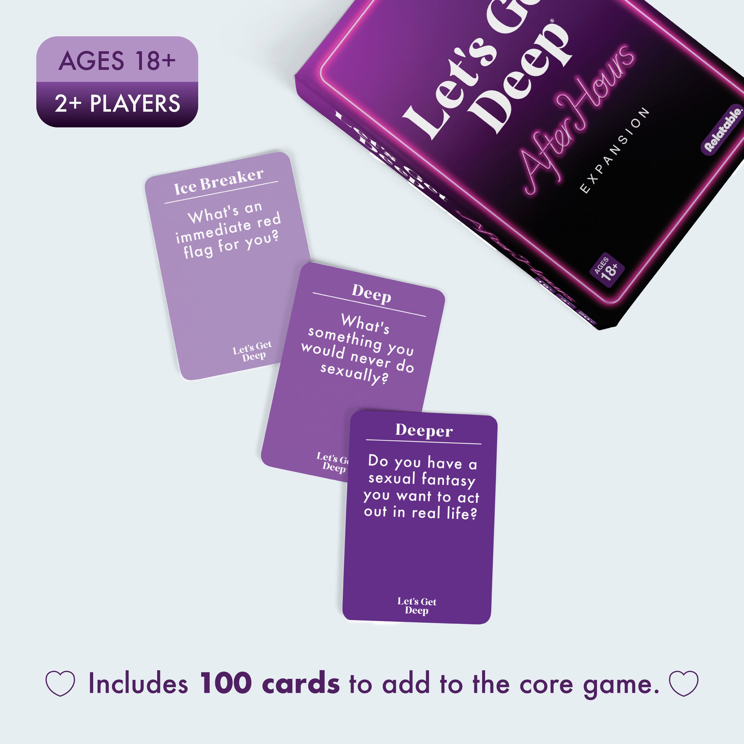 Let's Get Deep Game After Hours Expansion Pack