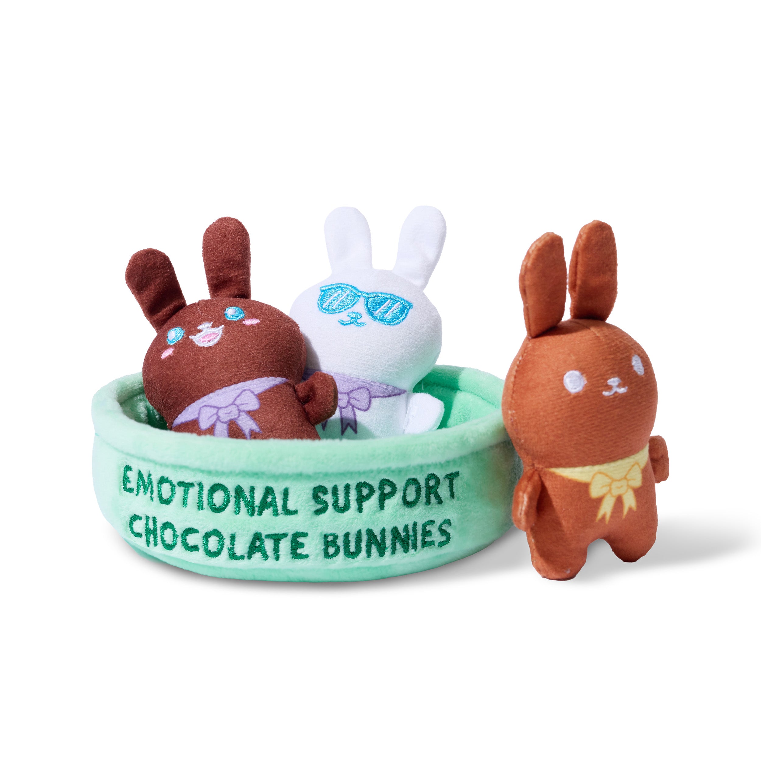 Emotional Support Choc Bunnies