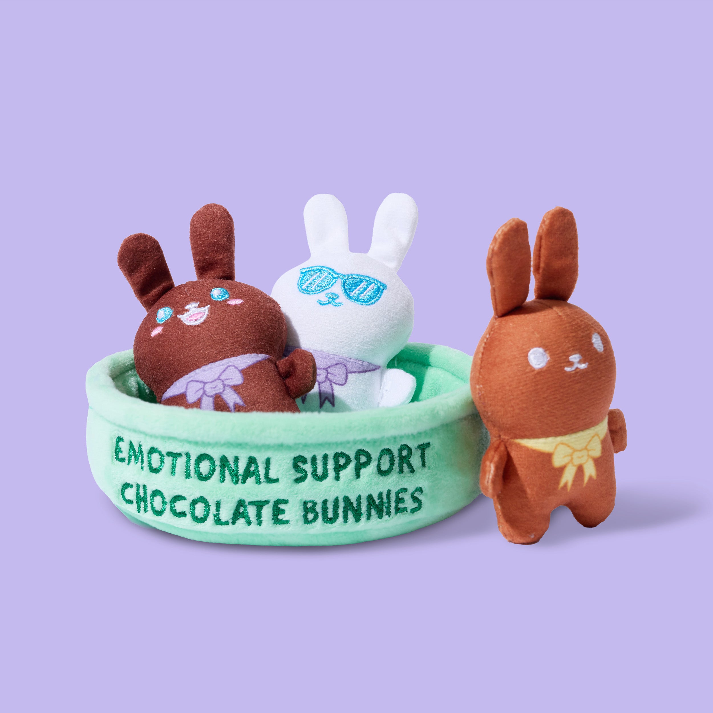 Emotional Support Choc Bunnies