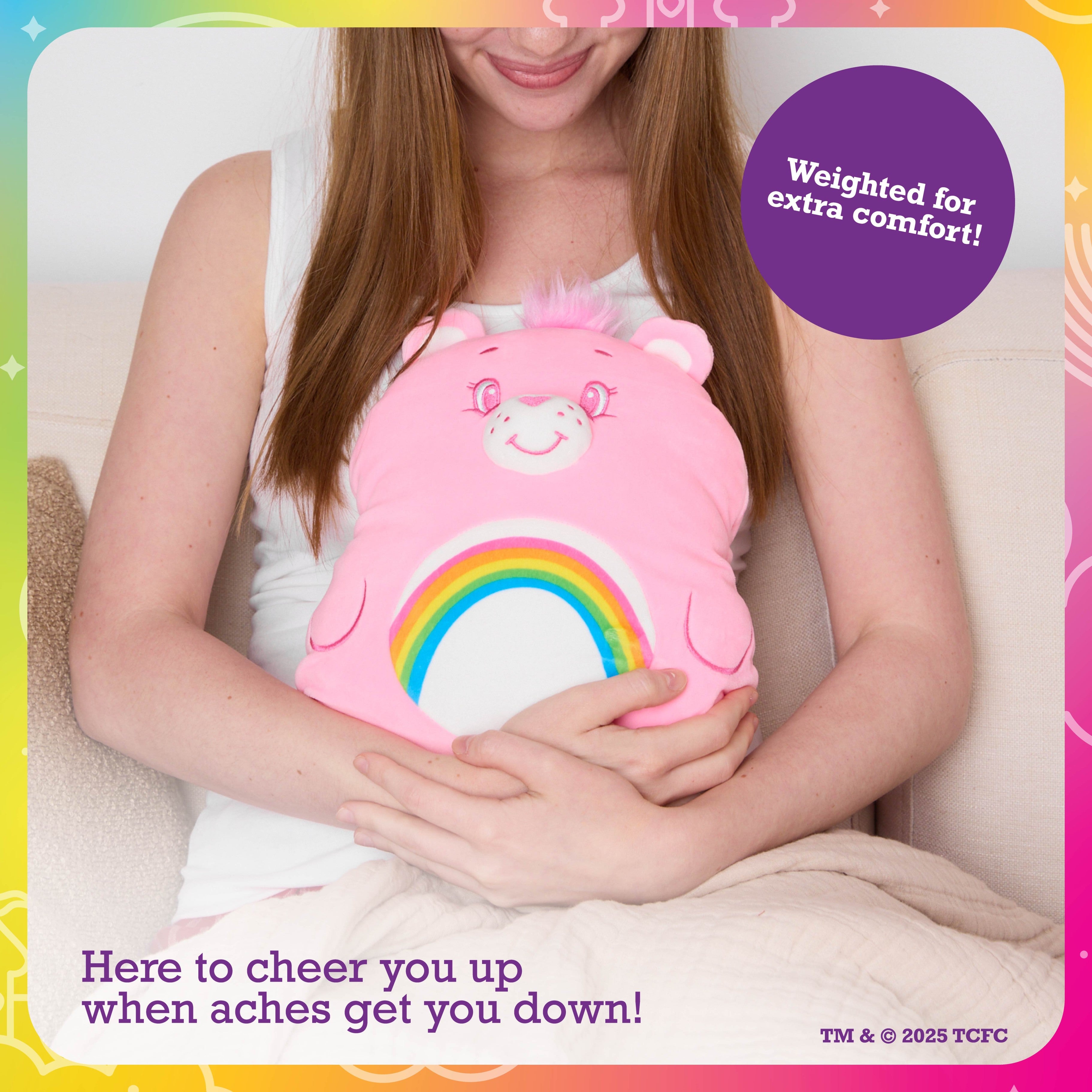 Happy Helpers Cheer Bear By Relatable, The Cozy Comfort That's Anything But Boring, Get Relief With This Plush Heating Pad For Period Cramps
