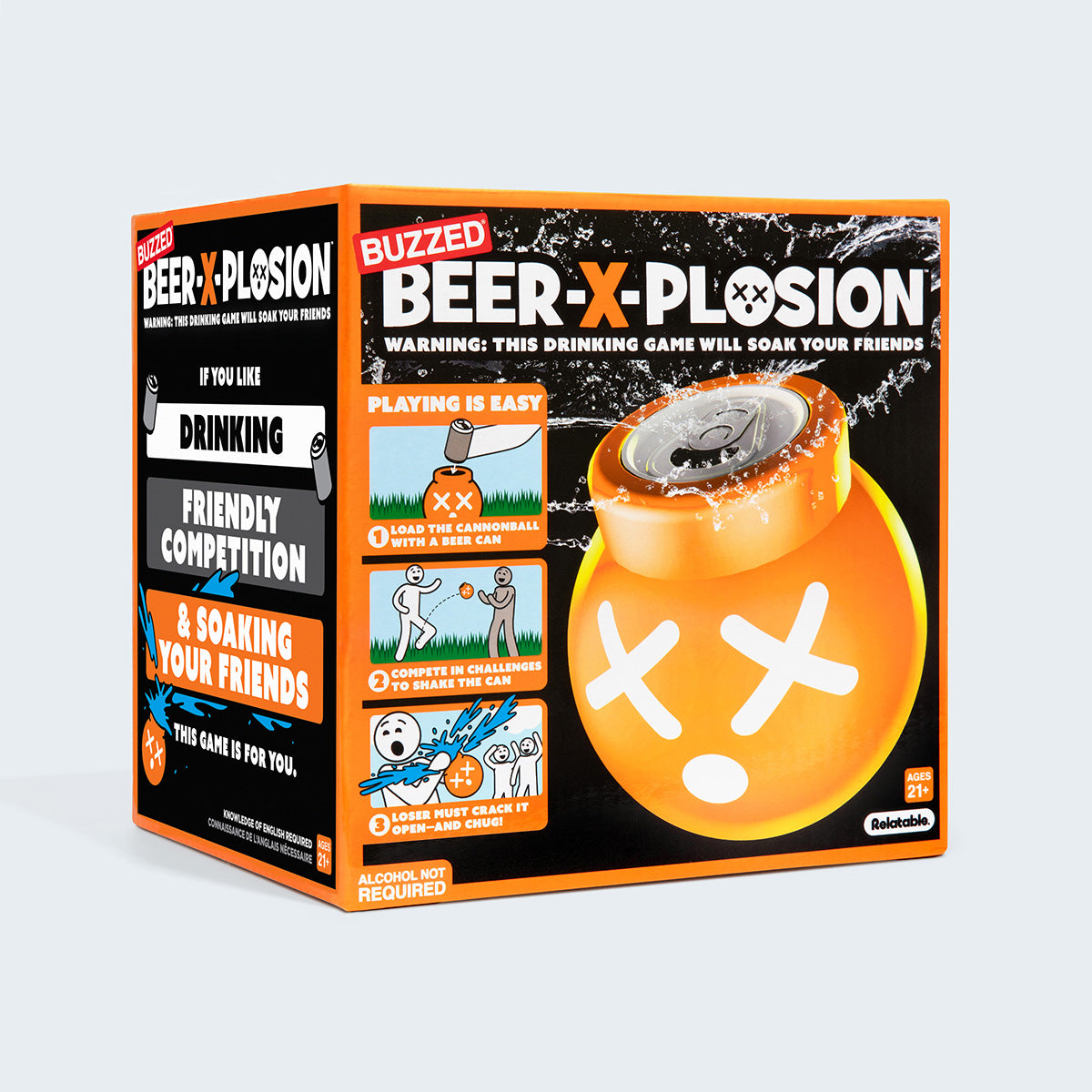 Beer-X-Plosion by Relatable – The Explosive Party Drinking Game for Adults