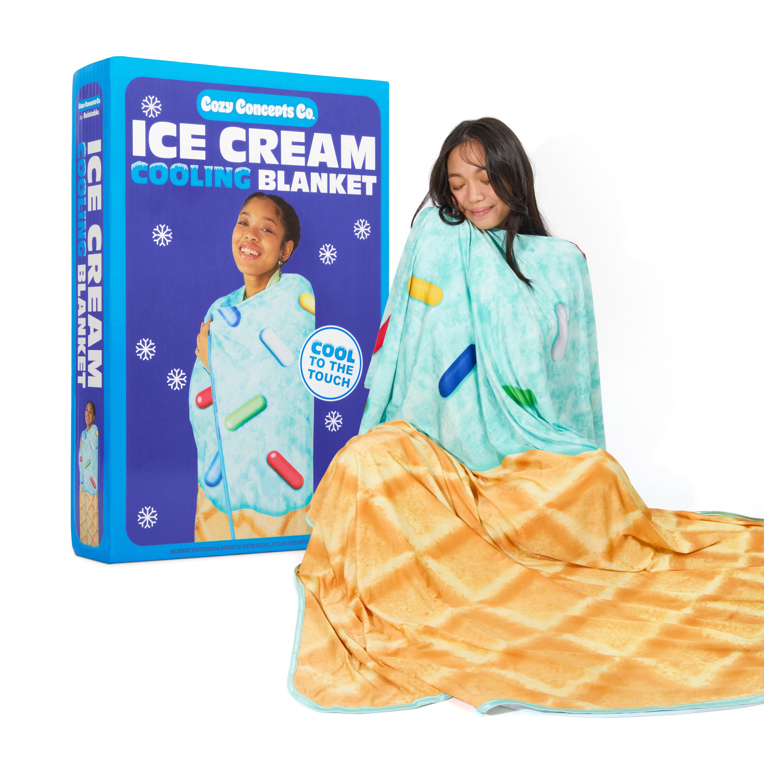 Cozy Concepts Co. Ice Cream Cooling Blanket