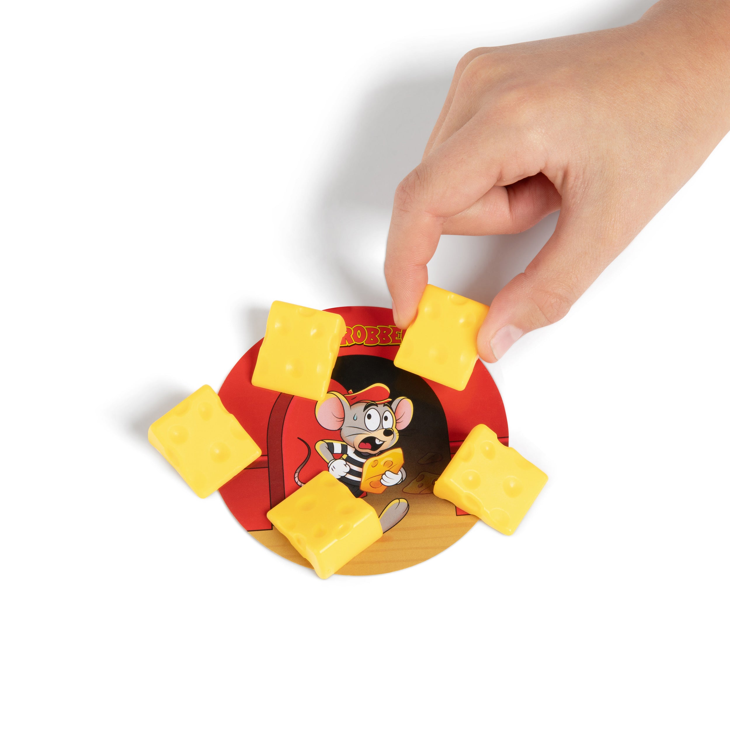 Cats and Robbers by Relatable - Can You Steal the Cheese Without Getting Caught? An Up and Active Family Games and Kids Games Pick - Includes 1 Inflatable Paw, Cheese, Squeaky Mice Feet and More.