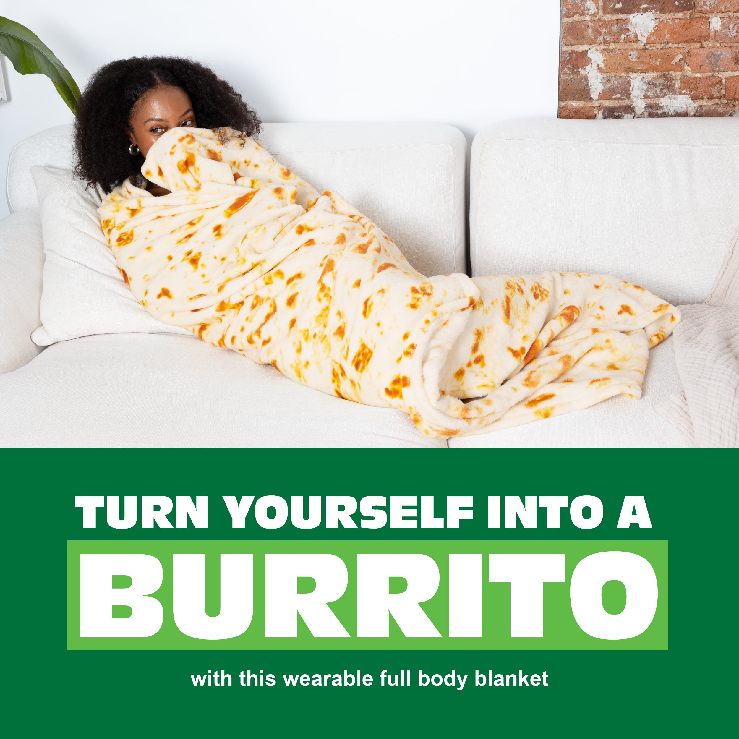 Cozy Concepts Co. Burrito Comfort Blanket 65