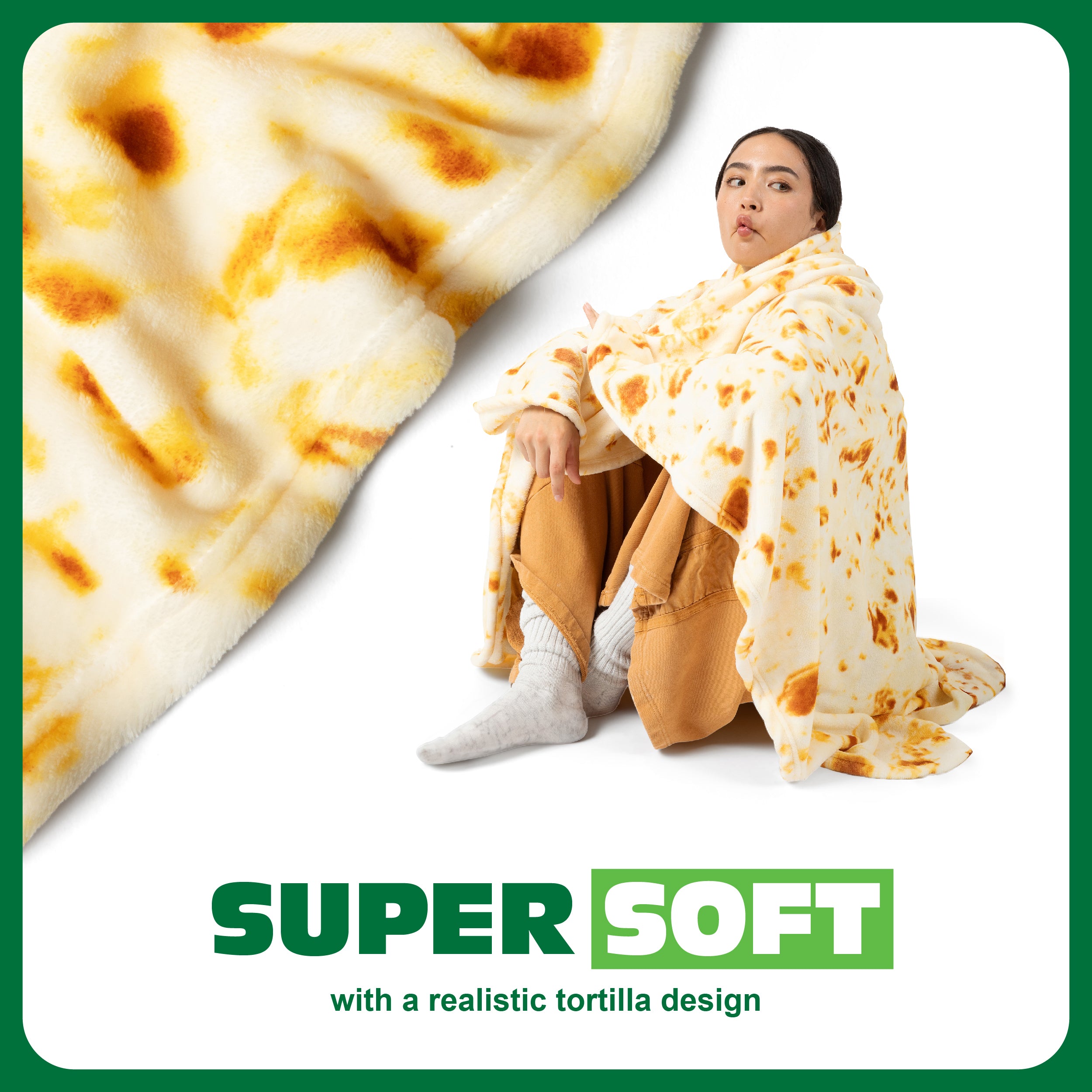 Cozy Concepts Co. Burrito Comfort Blanket 65