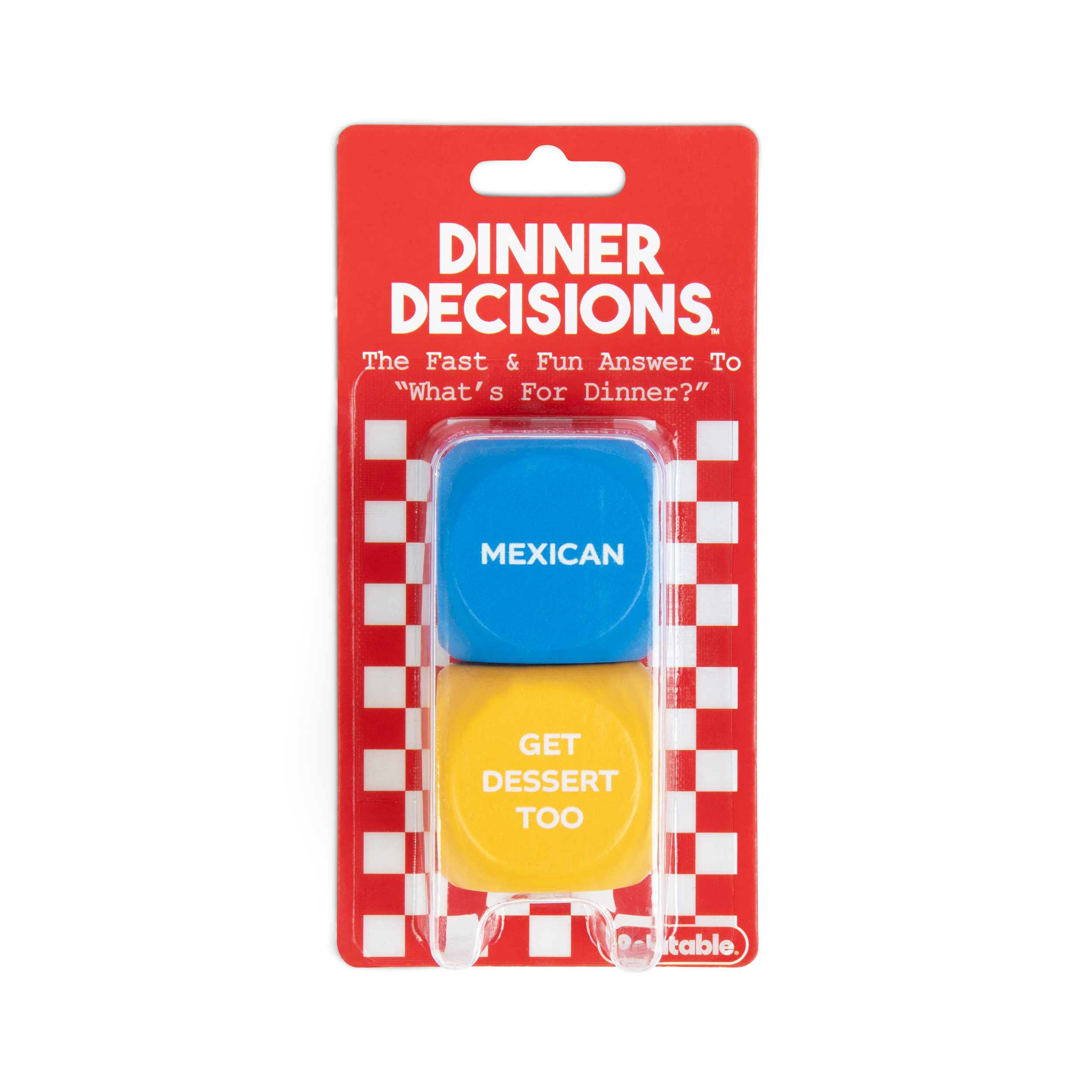 Dinner Decisions by Relatable – Fun Wooden Dice Game for Choosing Meals, Perfect Kitchen Gift for Couples, Families, and Foodies