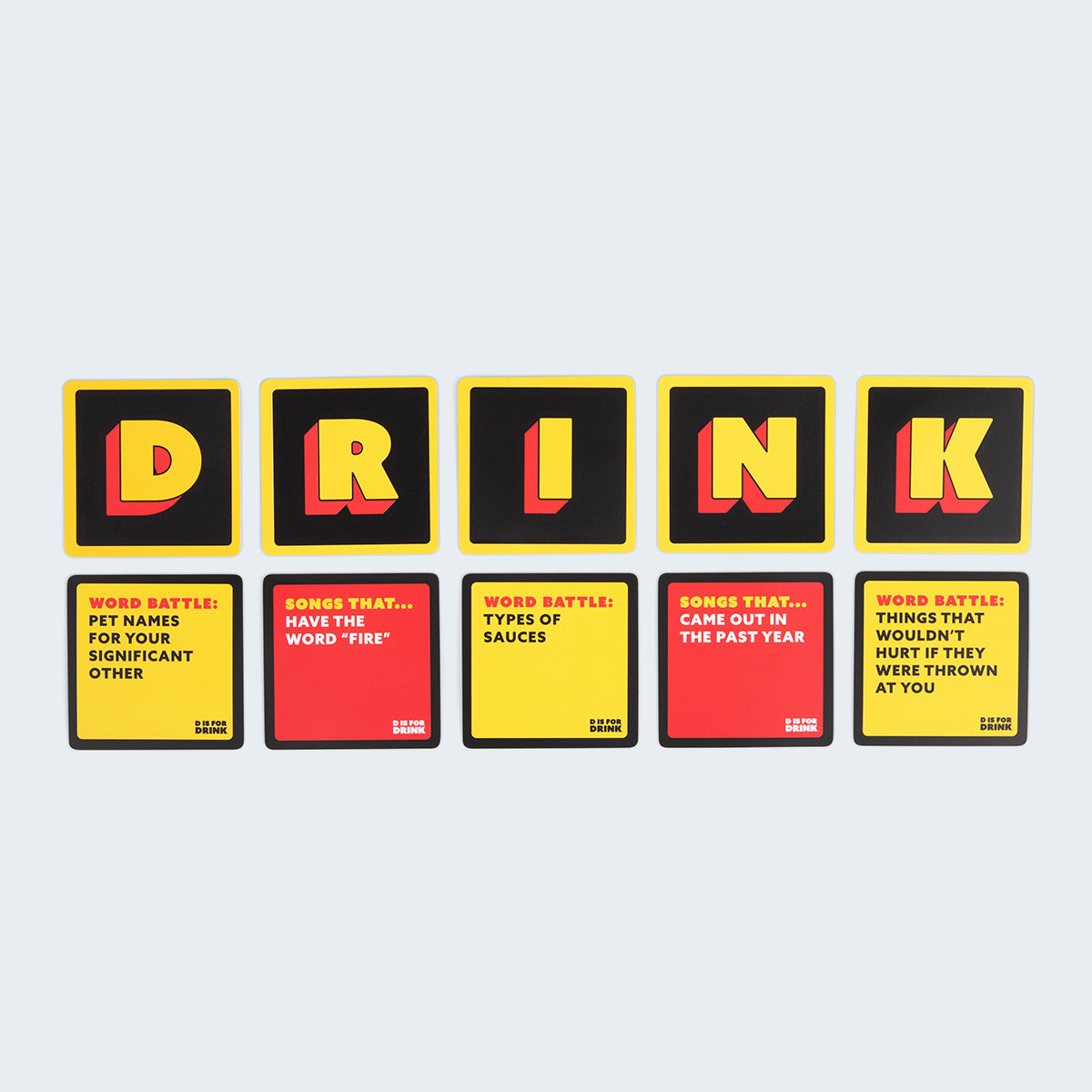 D is for Drink: Fast-Paced Adult Party Game