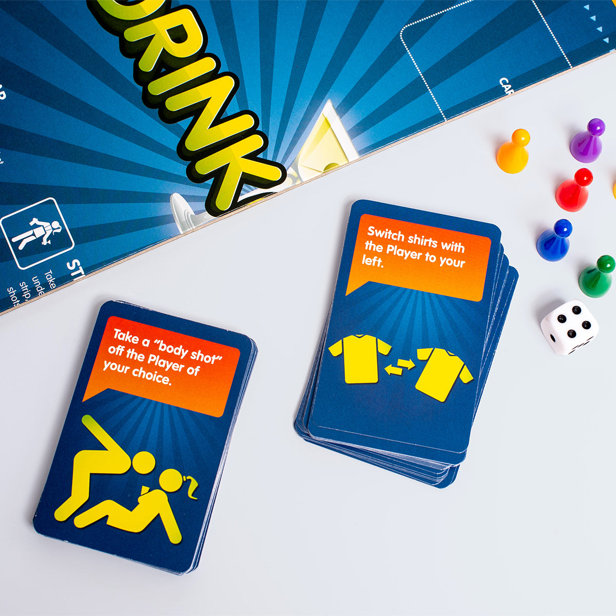 Drinkopoly: The Ultimate Adult Party Game for Ages 21+