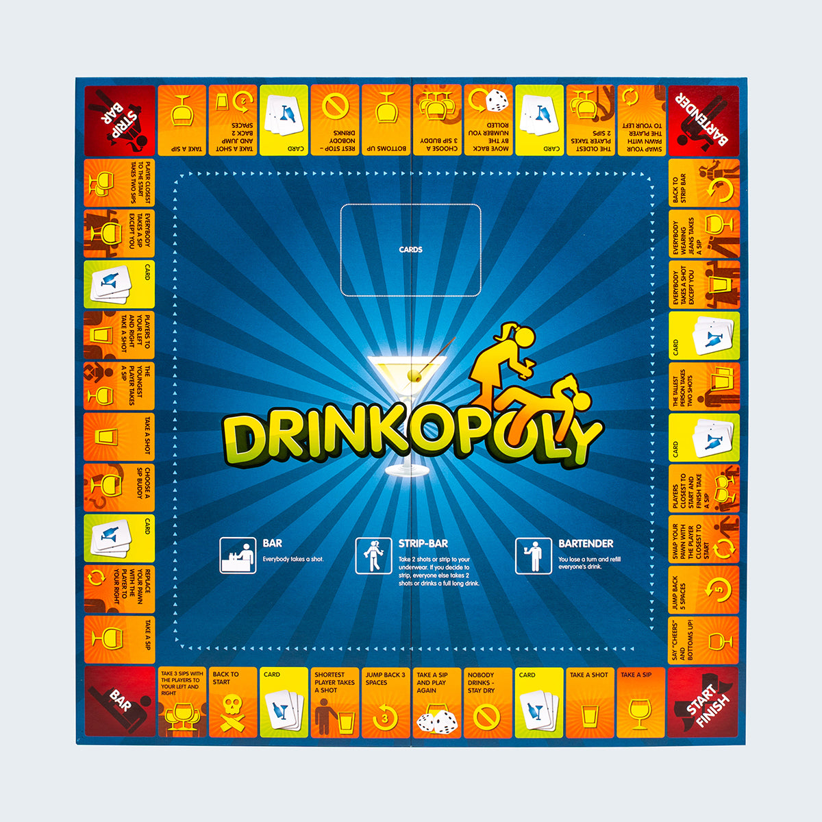 Drinkopoly: The Ultimate Adult Party Game for Ages 21+