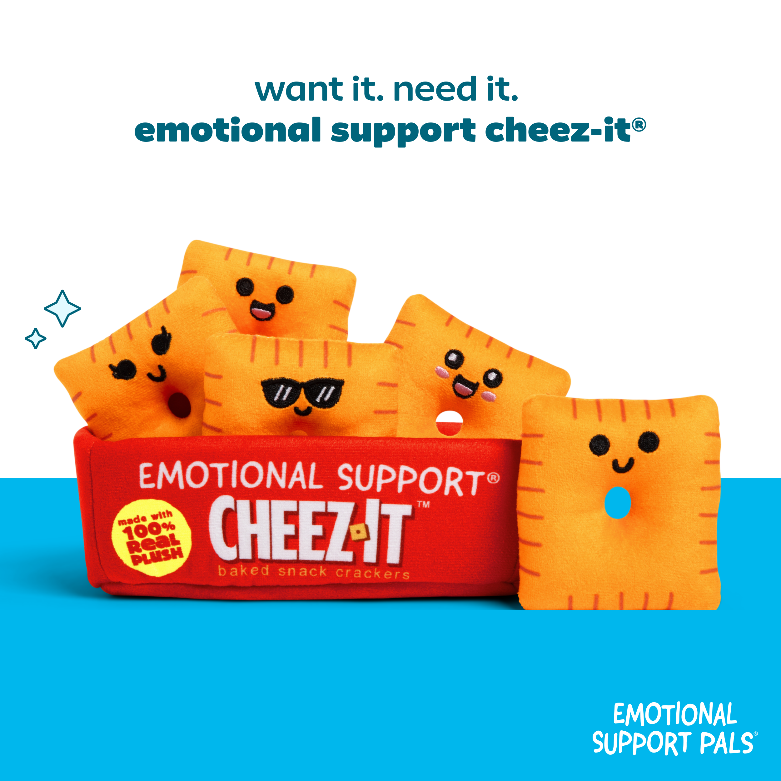 Emotional Support Pals Cheez Its