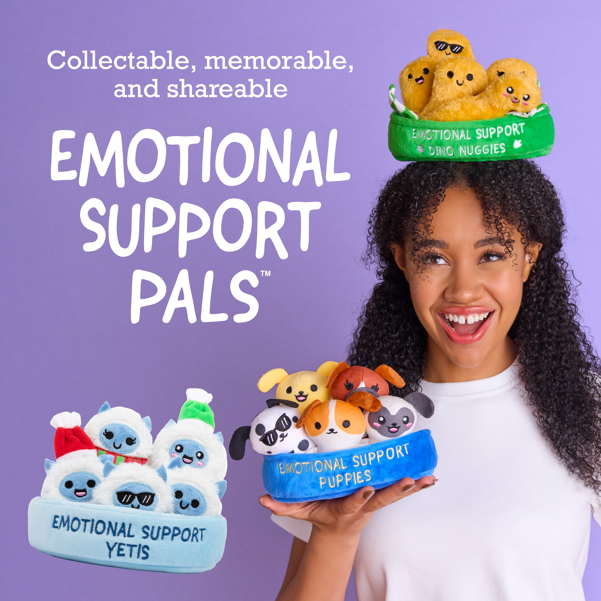 Emotional Support Dino Nuggies by Relatable – A Huggable Dinosaur Plushie