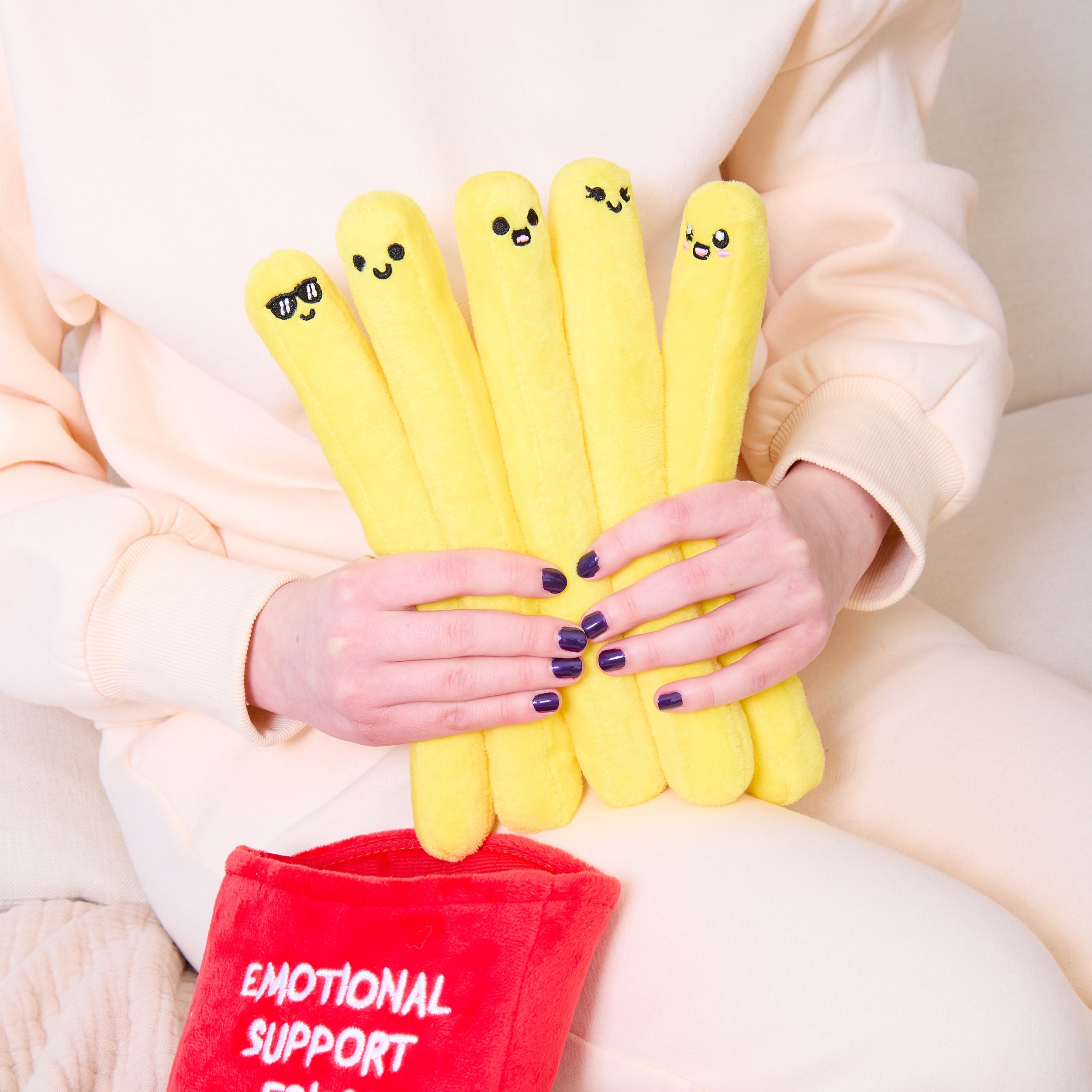 Emotional Support Fries - Cuddly Plush Comfort Food