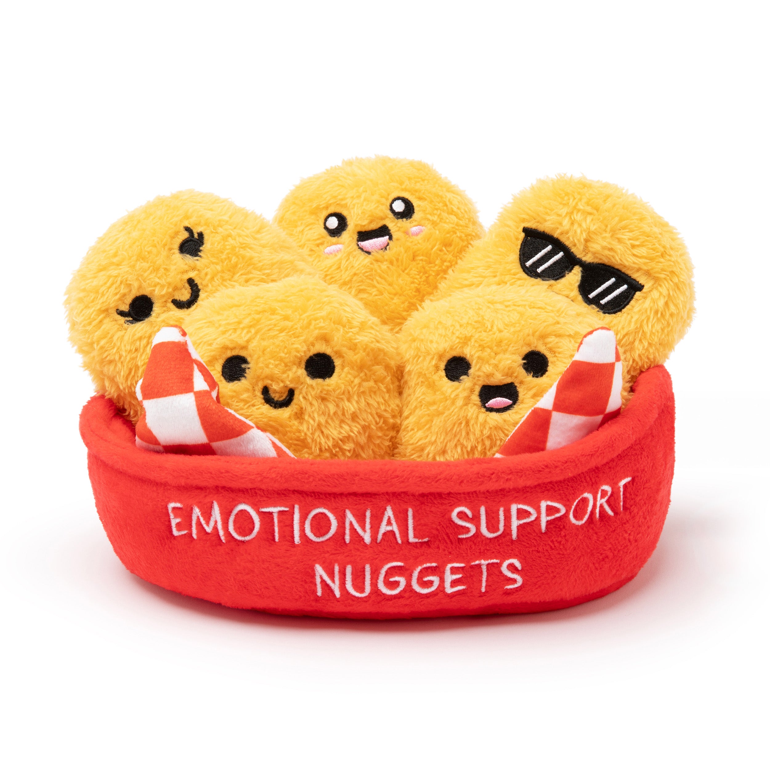 Emotional Support Nuggets - Cuddly Plush Comfort Food