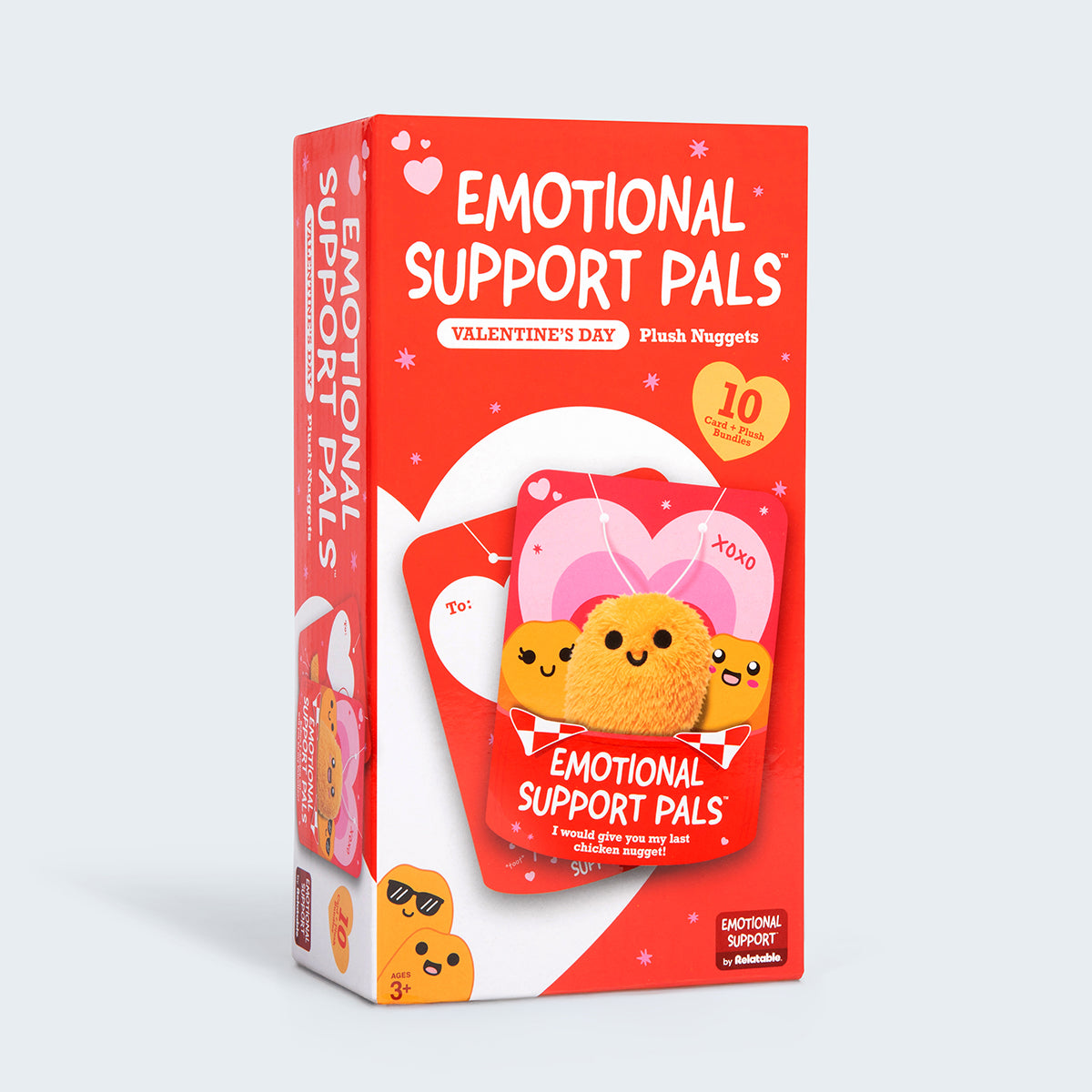 Emotional Support V-Day Nugget Cards by Relatable