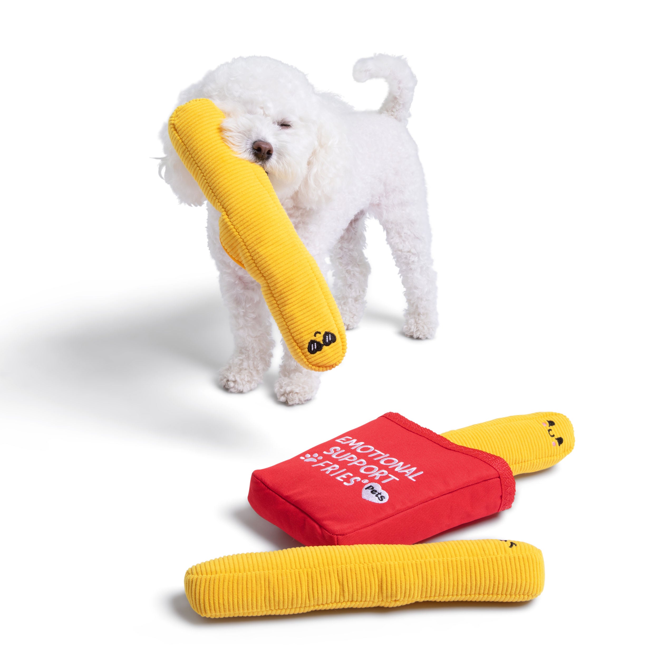 Emotional Support Pet Fries – Dog Toy by Relatable
