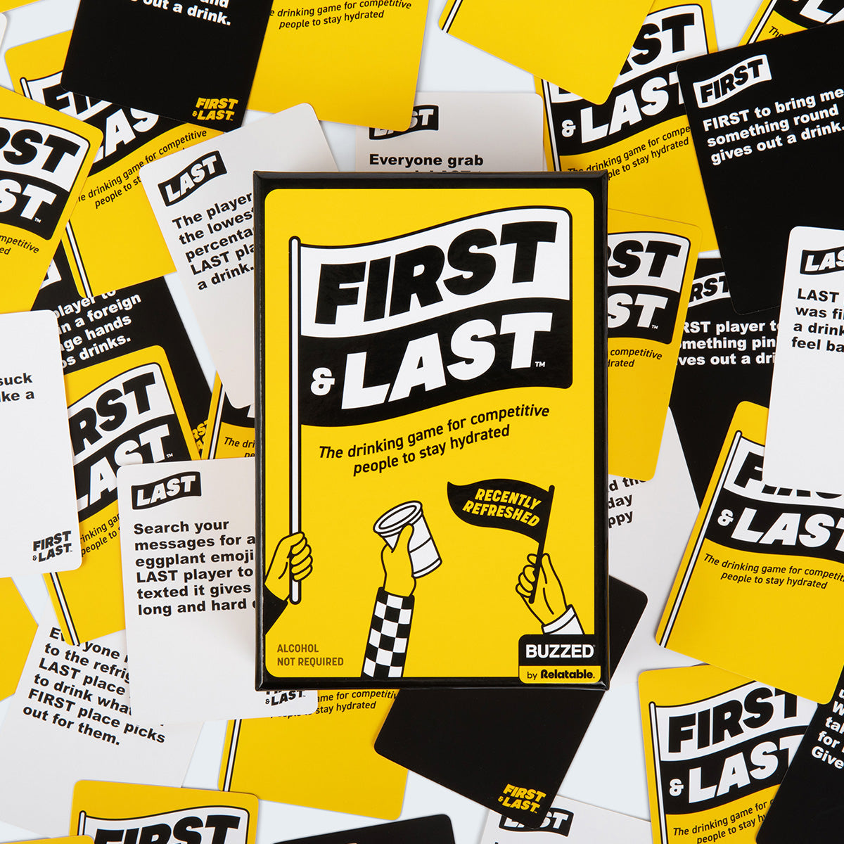 First & Last - Competitive Drinking Game