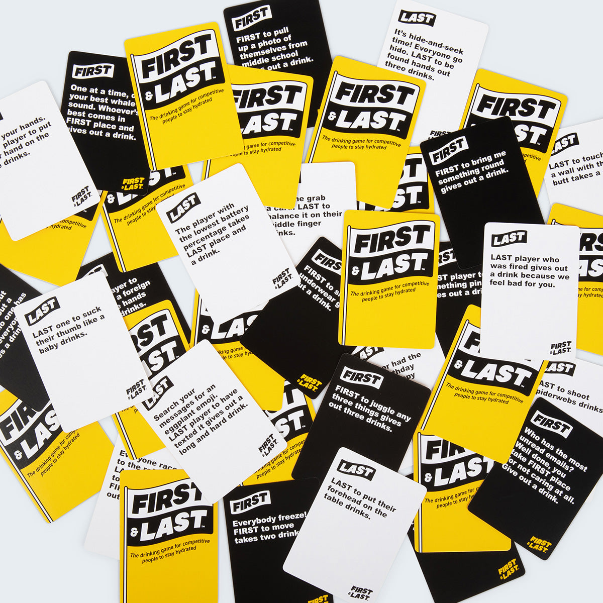 First & Last - Competitive Drinking Game
