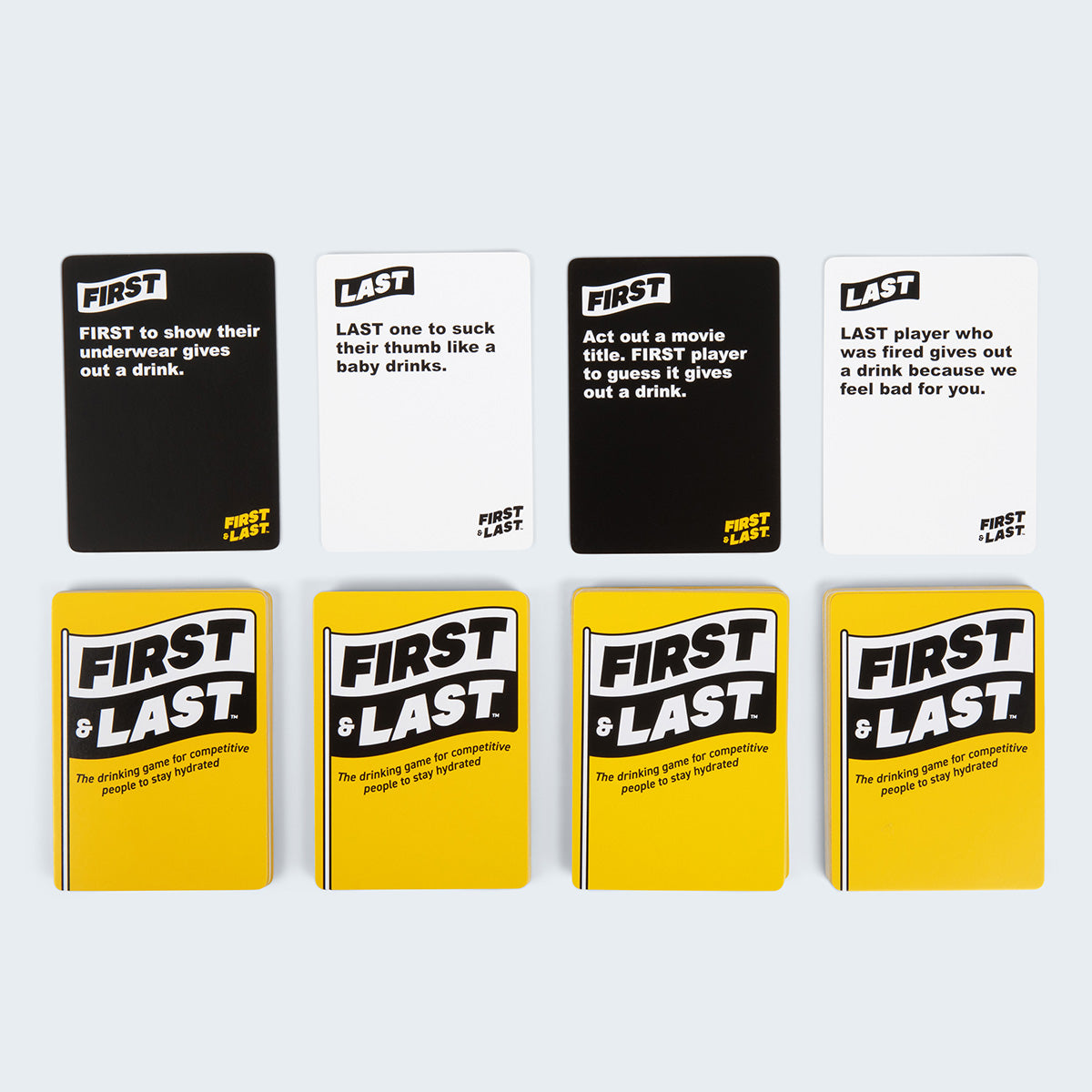 First & Last - Competitive Drinking Game