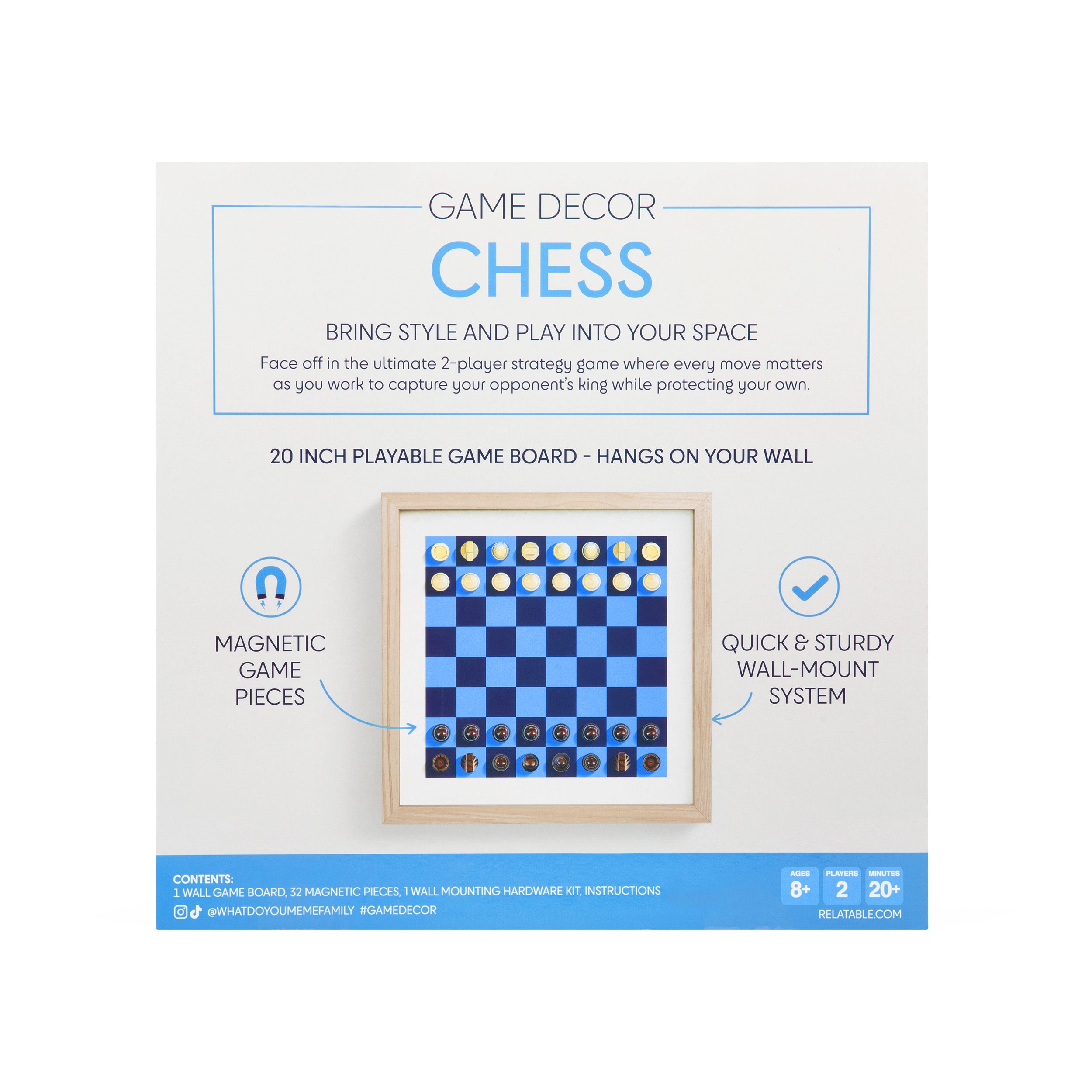 Game Decor Classics Chess by Relatable