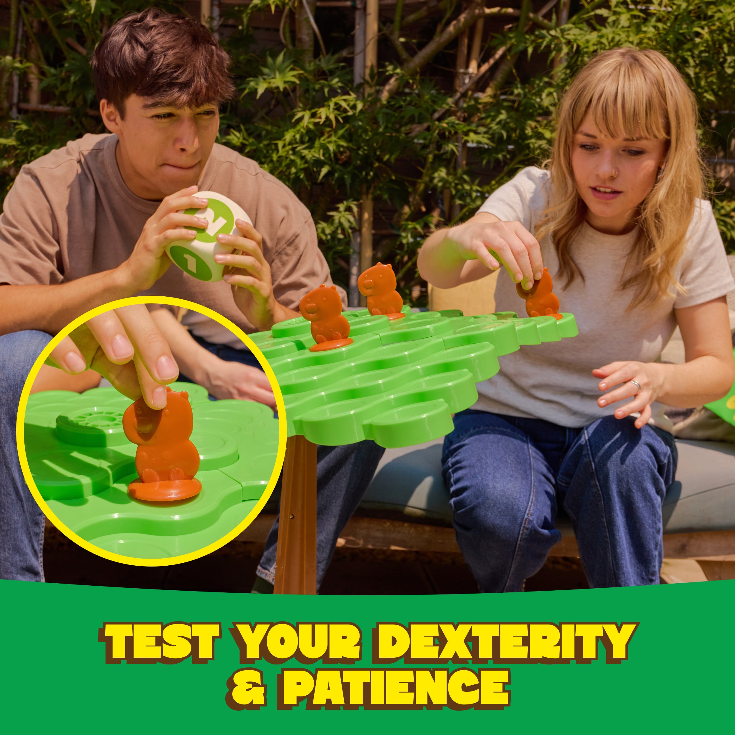 Giant Creature Crash - Capybara Stacking Giant Outdoor Games  by Relatable
