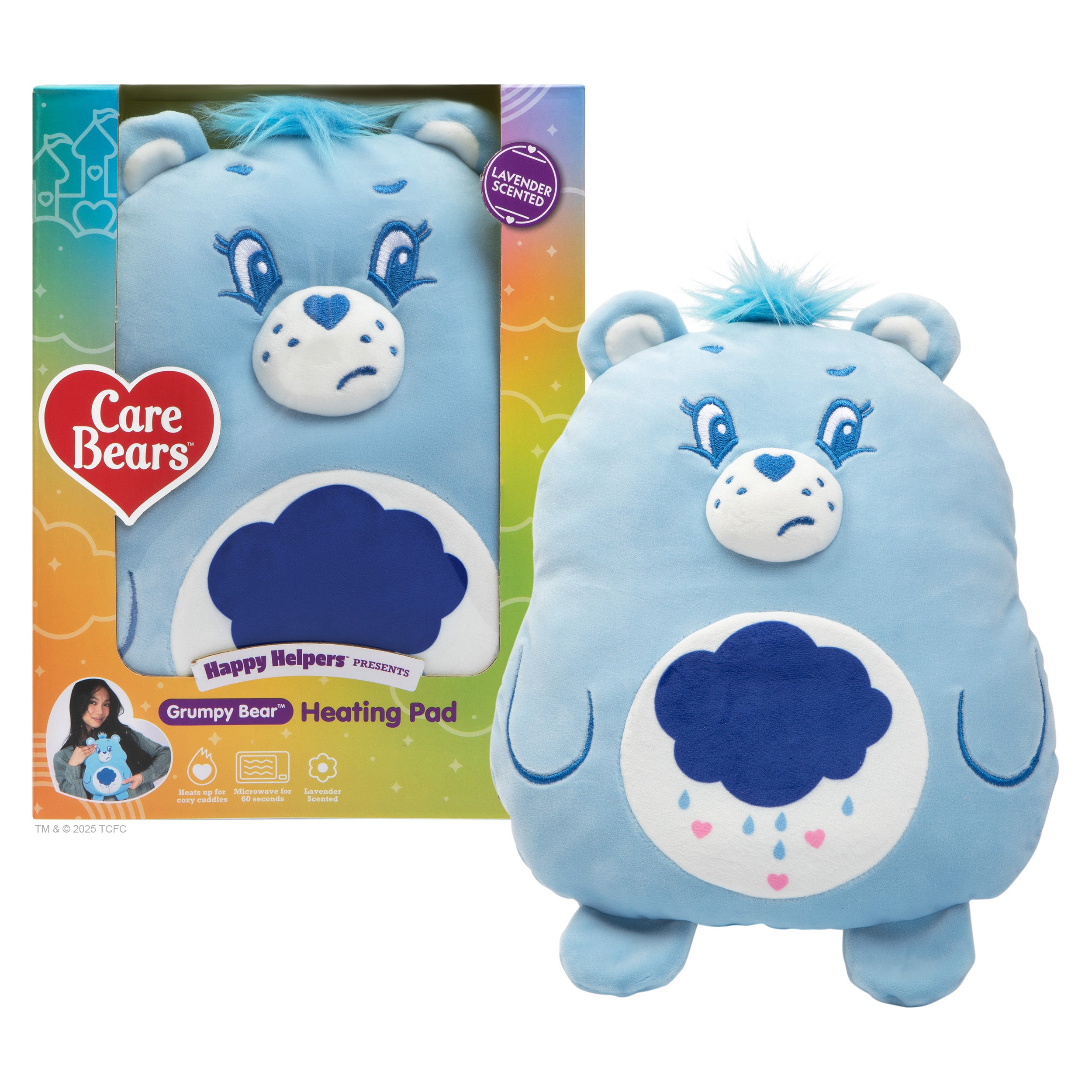 Happy Helpers Grumpy Bear By Relatable, The Cozy Comfort That's Anything But Boring, Get Relief With This Plush Heating Pad For Cramps