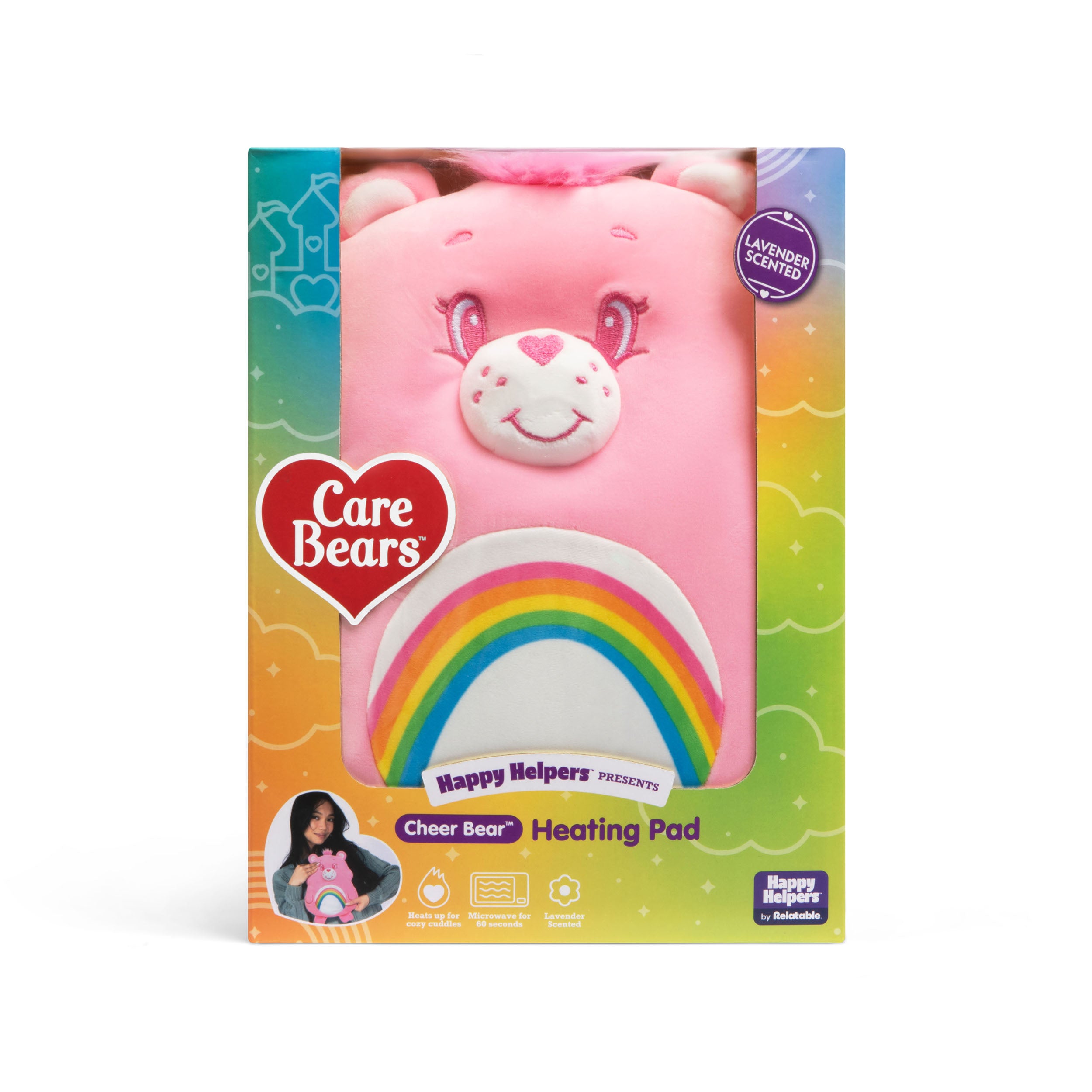 Happy Helpers Cheer Bear By Relatable, The Cozy Comfort That's Anything But Boring, Get Relief With This Plush Heating Pad For Period Cramps