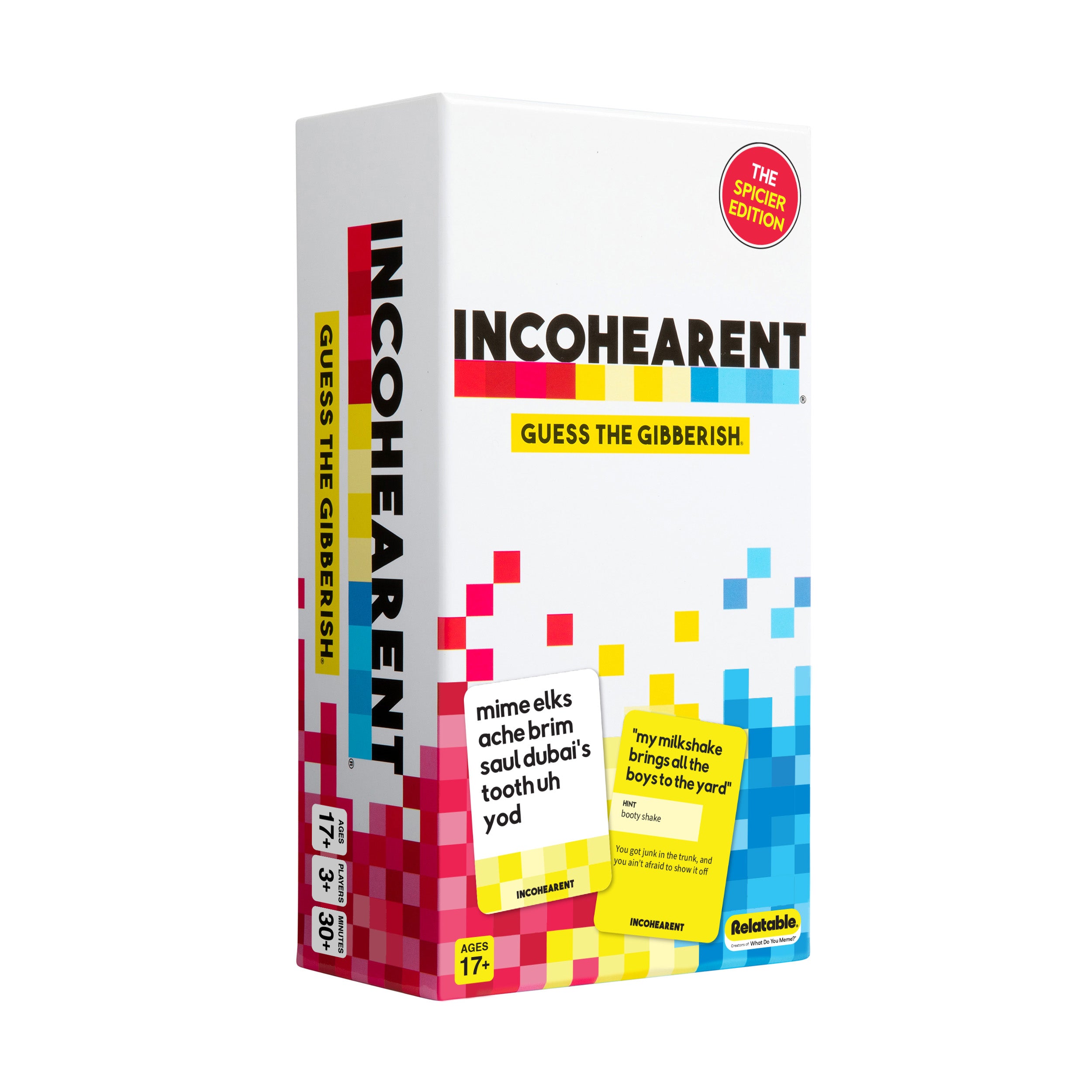 Incohearent™ - The Ultimate Guess The Gibberish Adult Party Game - All New Updated Content