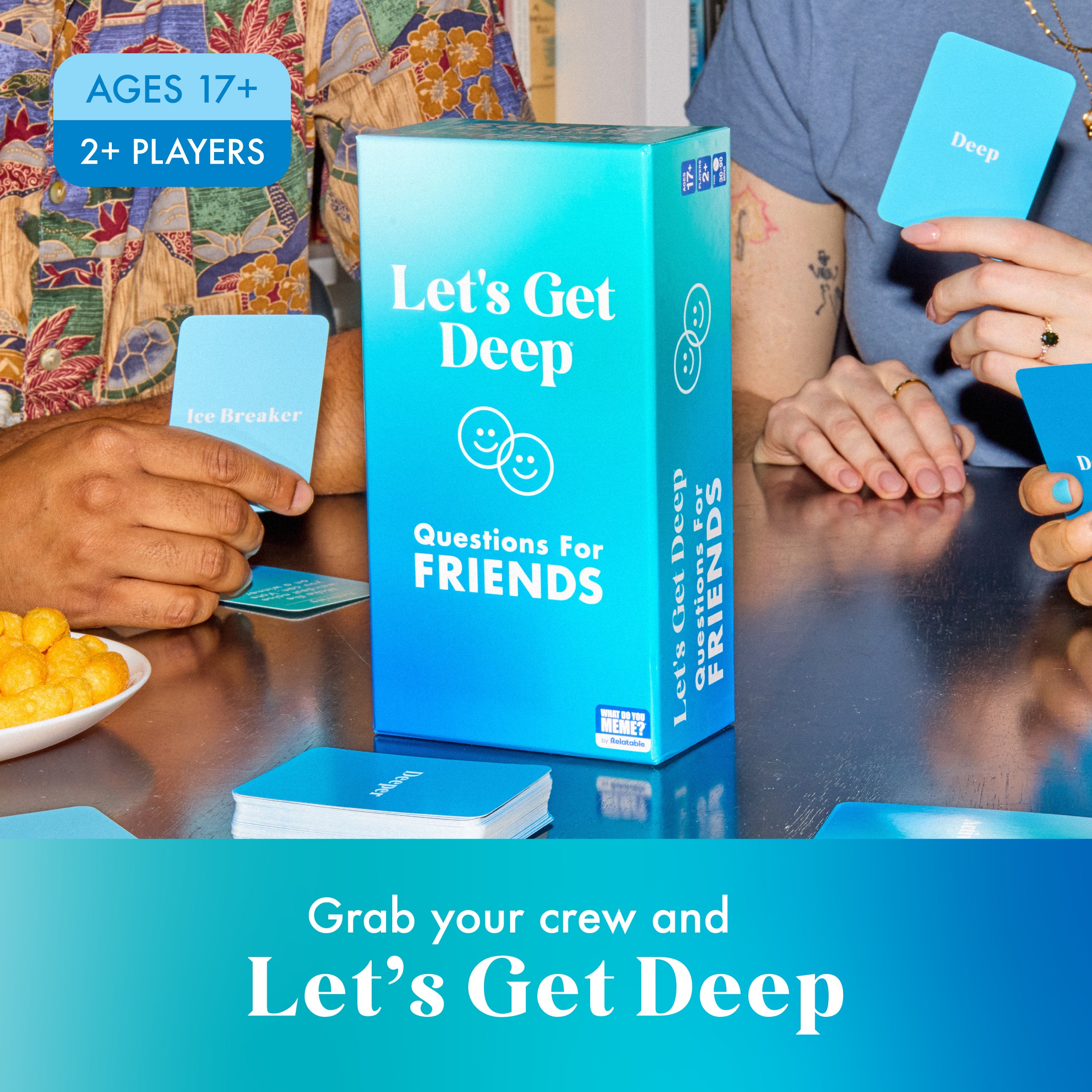 Let's Get Deep Friends Edition Game - For Real Conversations & Good Times