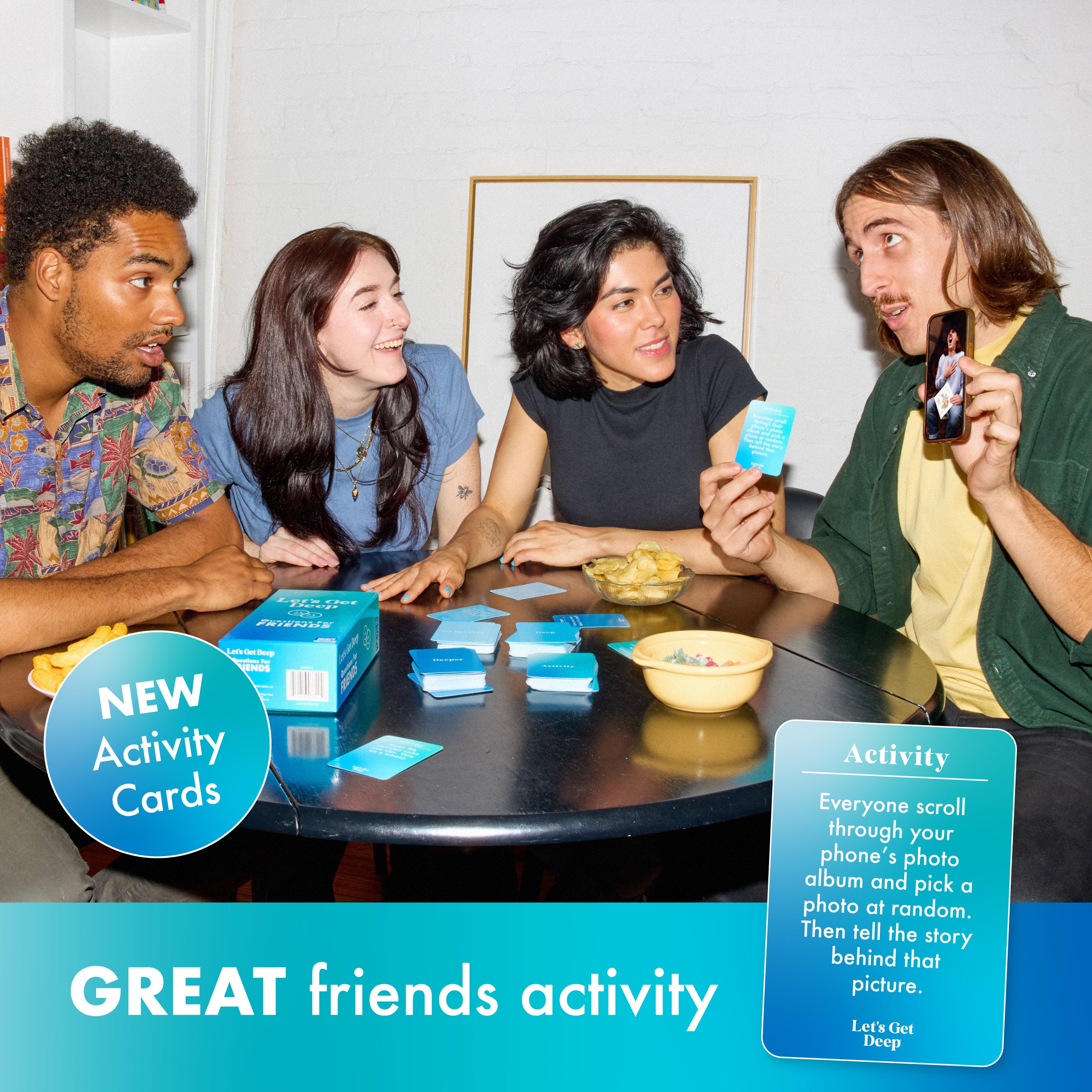 Let's Get Deep Friends Edition Game - For Real Conversations & Good Times