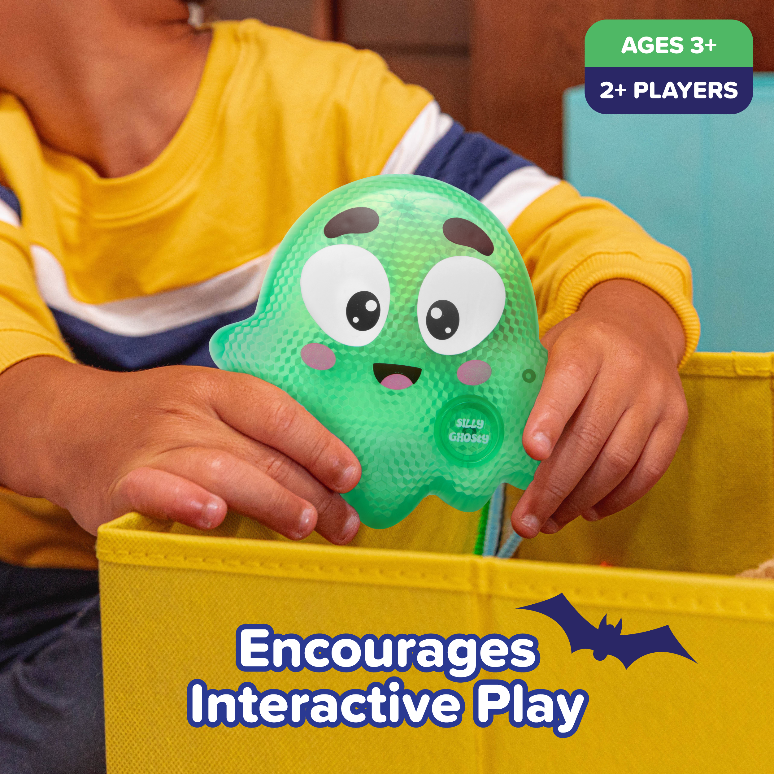 Silly Poopy & Friends™ Hide & Seek Ghost™ – A Singing Light-Up Toy for Toddlers