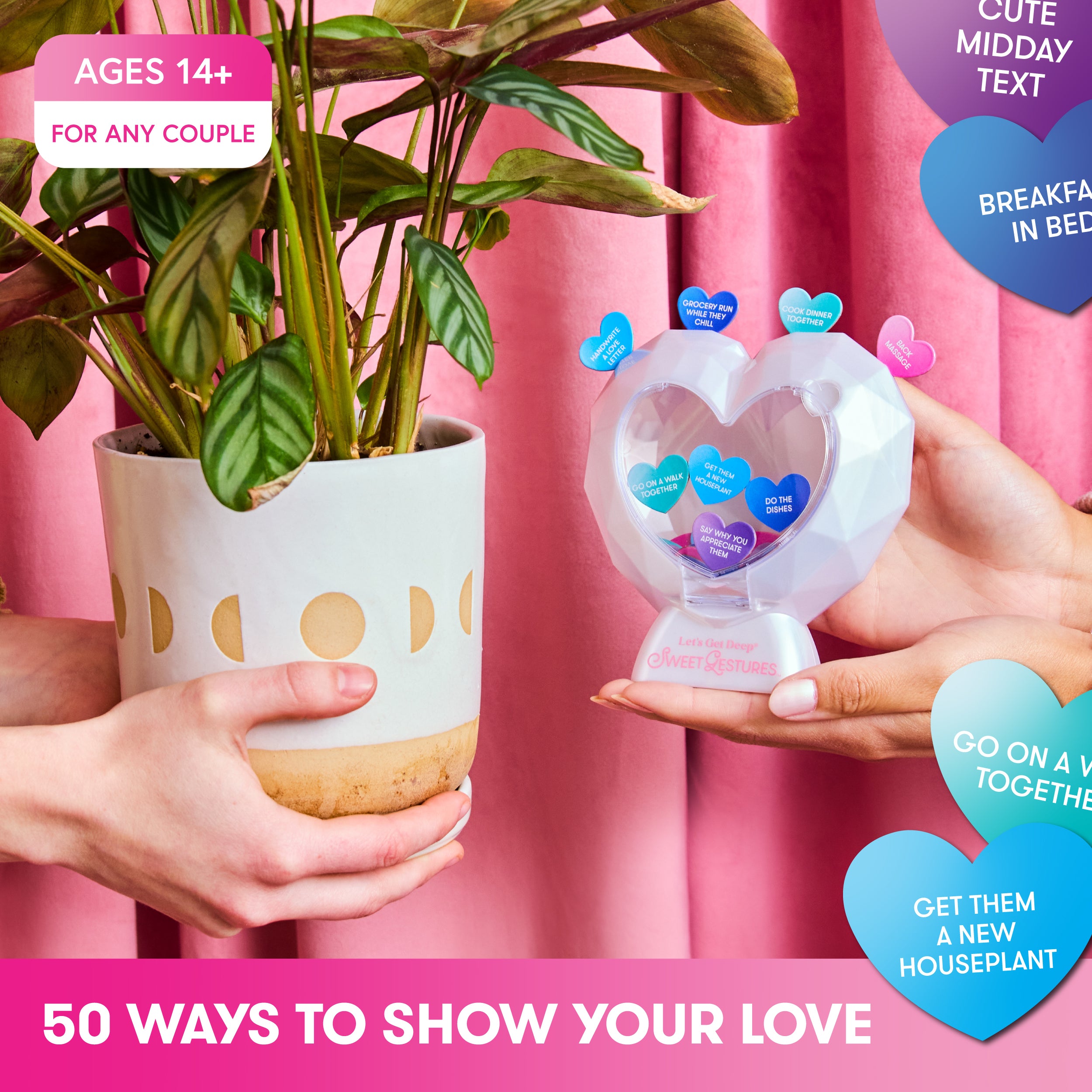 Sweet Gestures | A Romantic Couples Gift With 50 Ways to Treat Your Partner With Love and Care