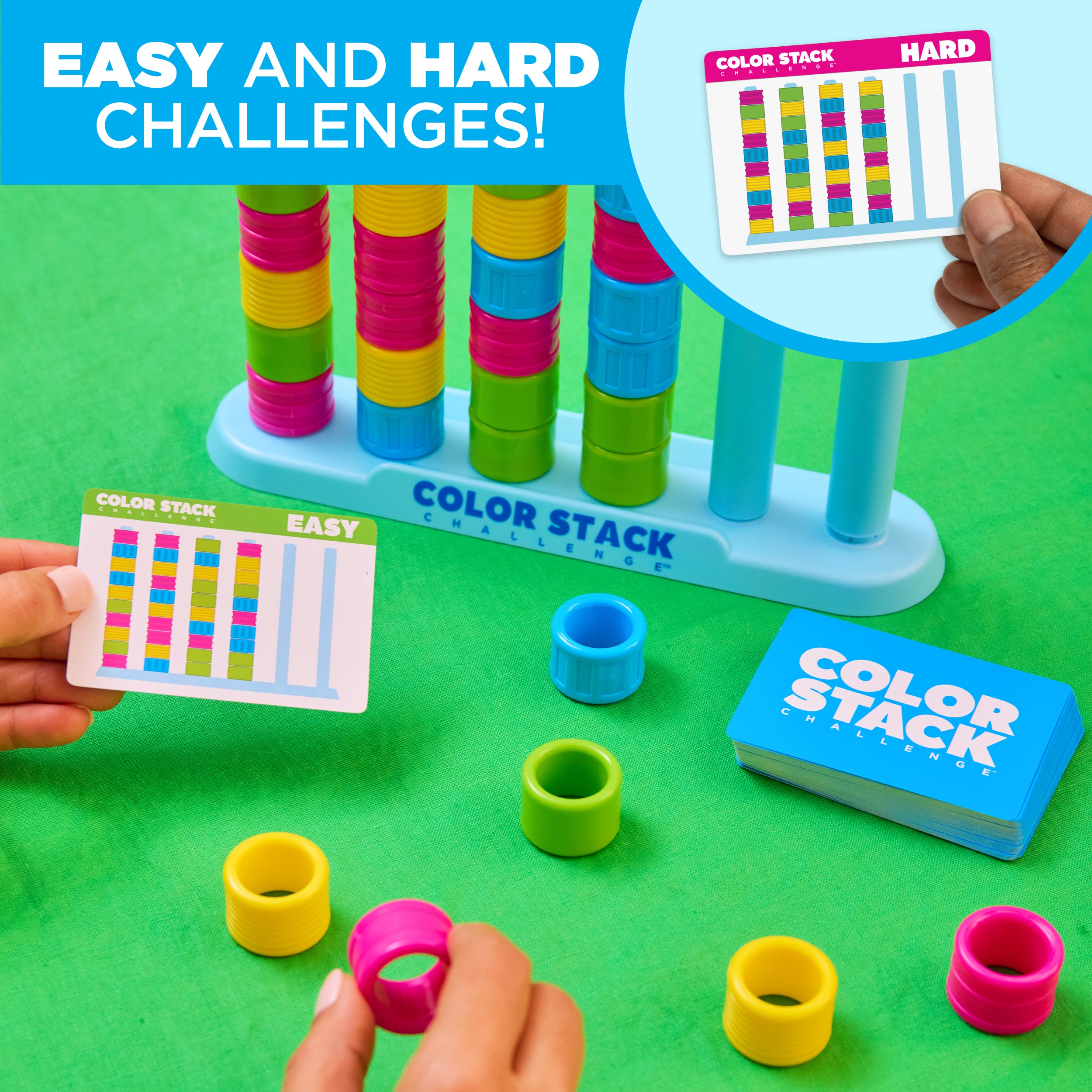 Color Stack Challenge by Relatable – Race head to head to solve the puzzle first. It’s a quick and clever game for all ages!