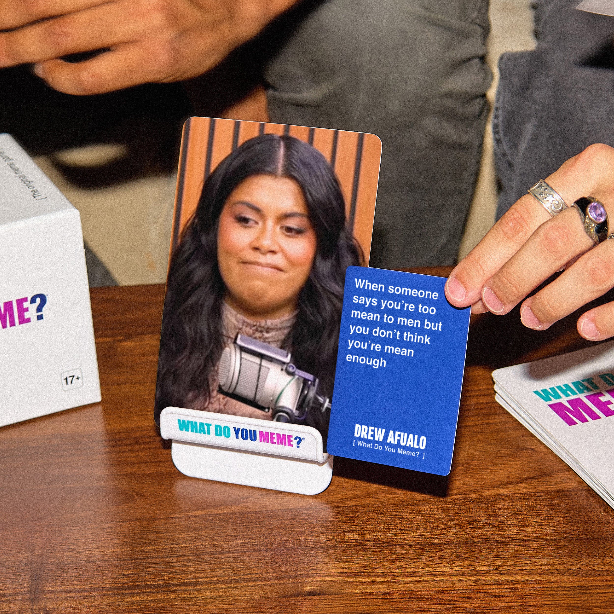What Do You Meme? Drew Afualo Expansion Pack by Relatable – Card Games for Adults, Featuring All New Meme Game Content – Includes 15 Image Cards and 10 Caption Cards