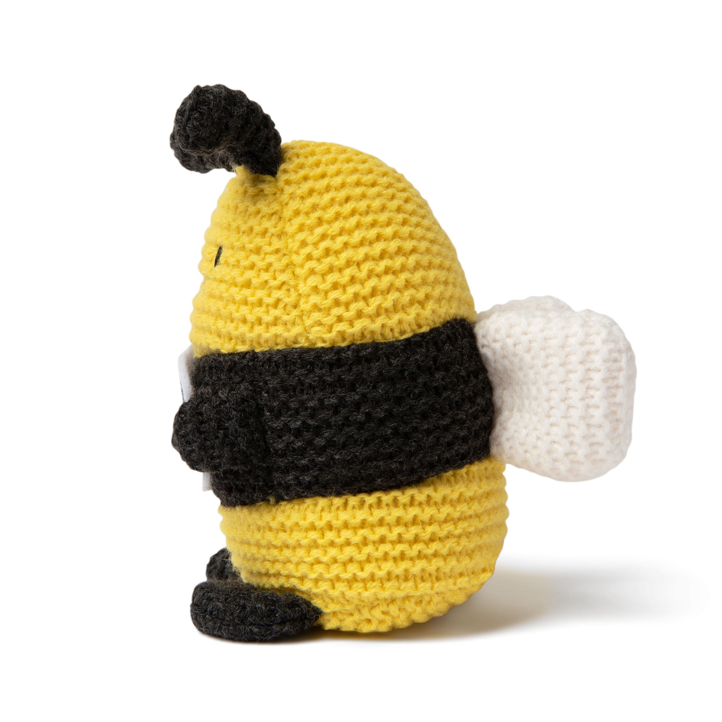 Lil Cheers Bee by Relatable – Motivational Crochet Plush for Easter Baskets, Cute Desk Decor & Feel-Good Gift for Kids & Adults
