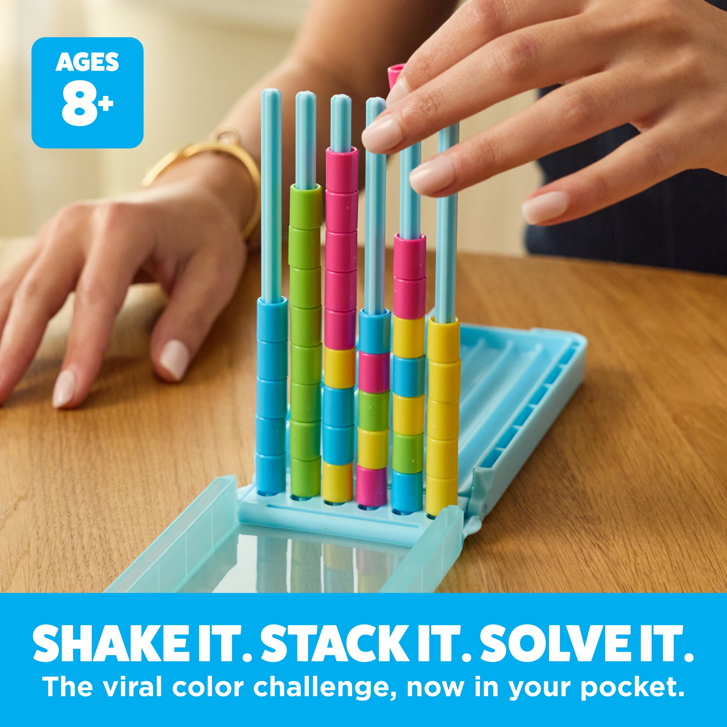 Mini Color Stack Game Mini Color Stack Challenge by Relatable - Shake It, Sort It, Solve It.