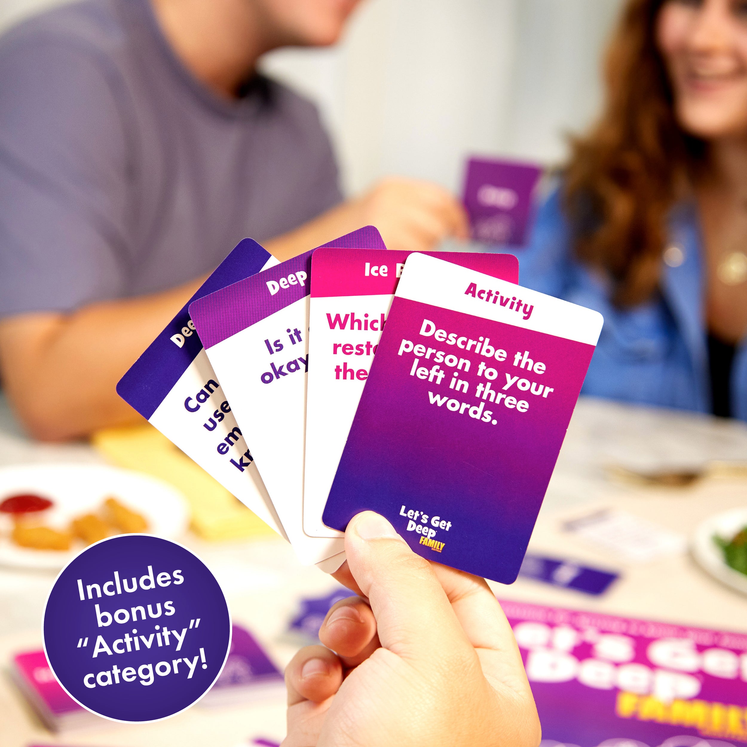 Let's Get Deep® Family Edition - Family Conversation Cards