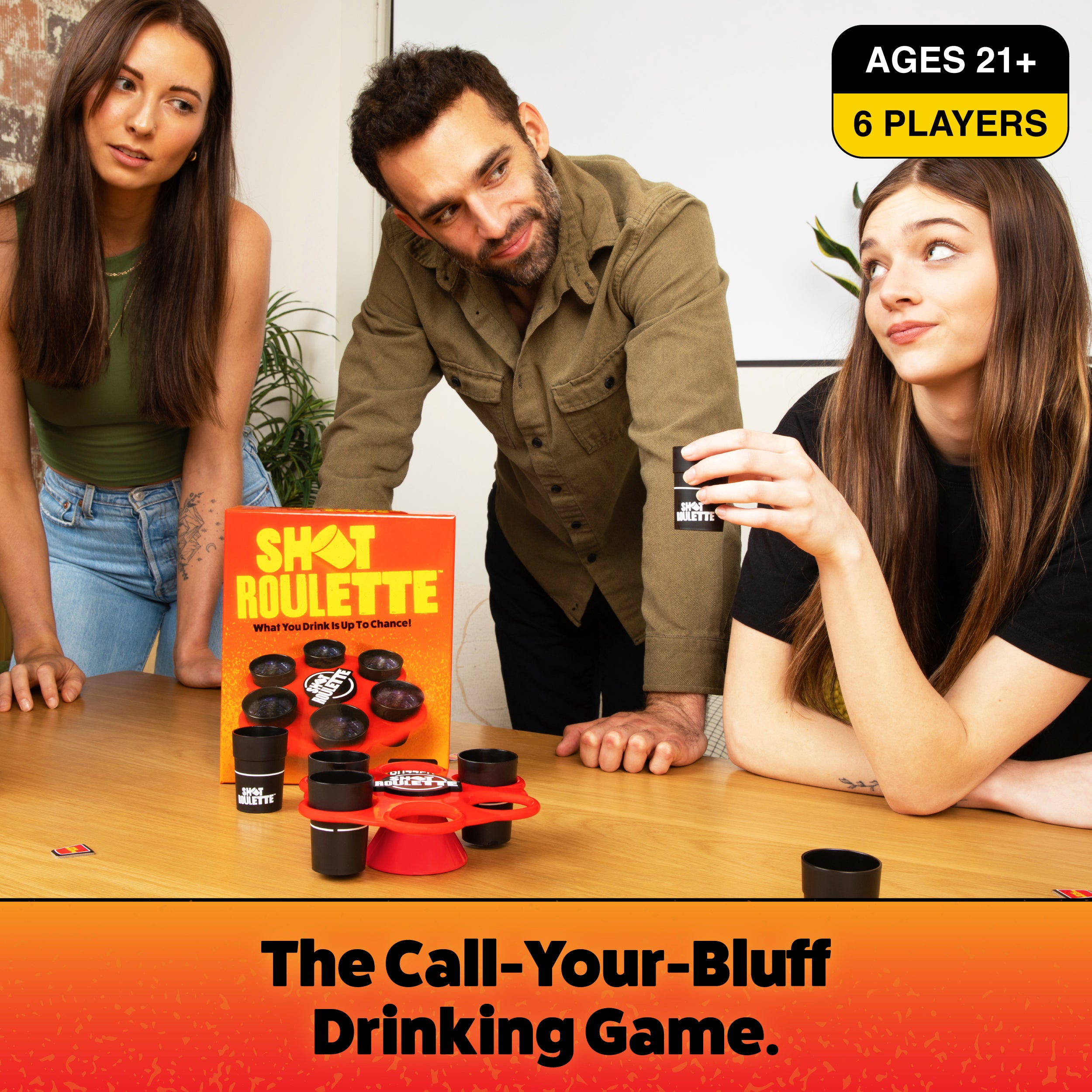 Shot Roulette: A Drinking Game For Friends That Tests Your Poker Face