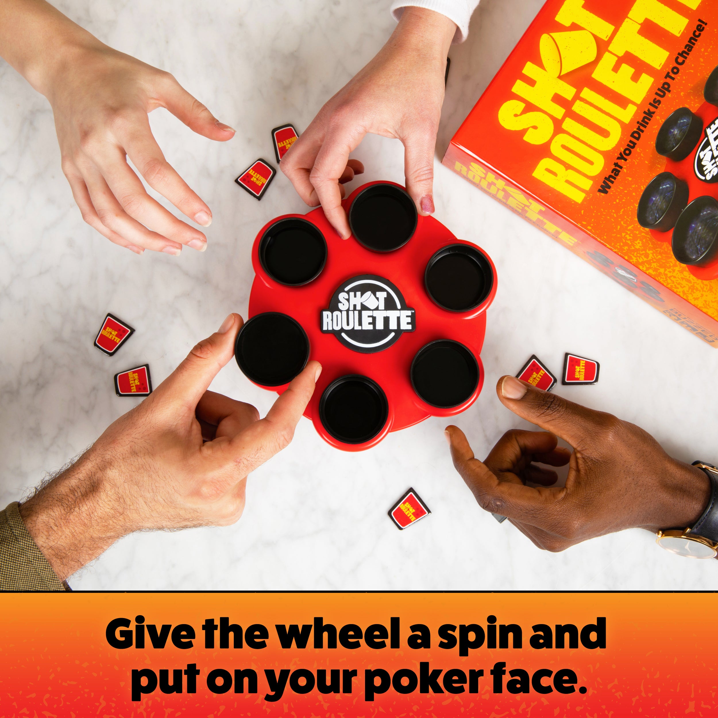 Shot Roulette: A Drinking Game For Friends That Tests Your Poker Face