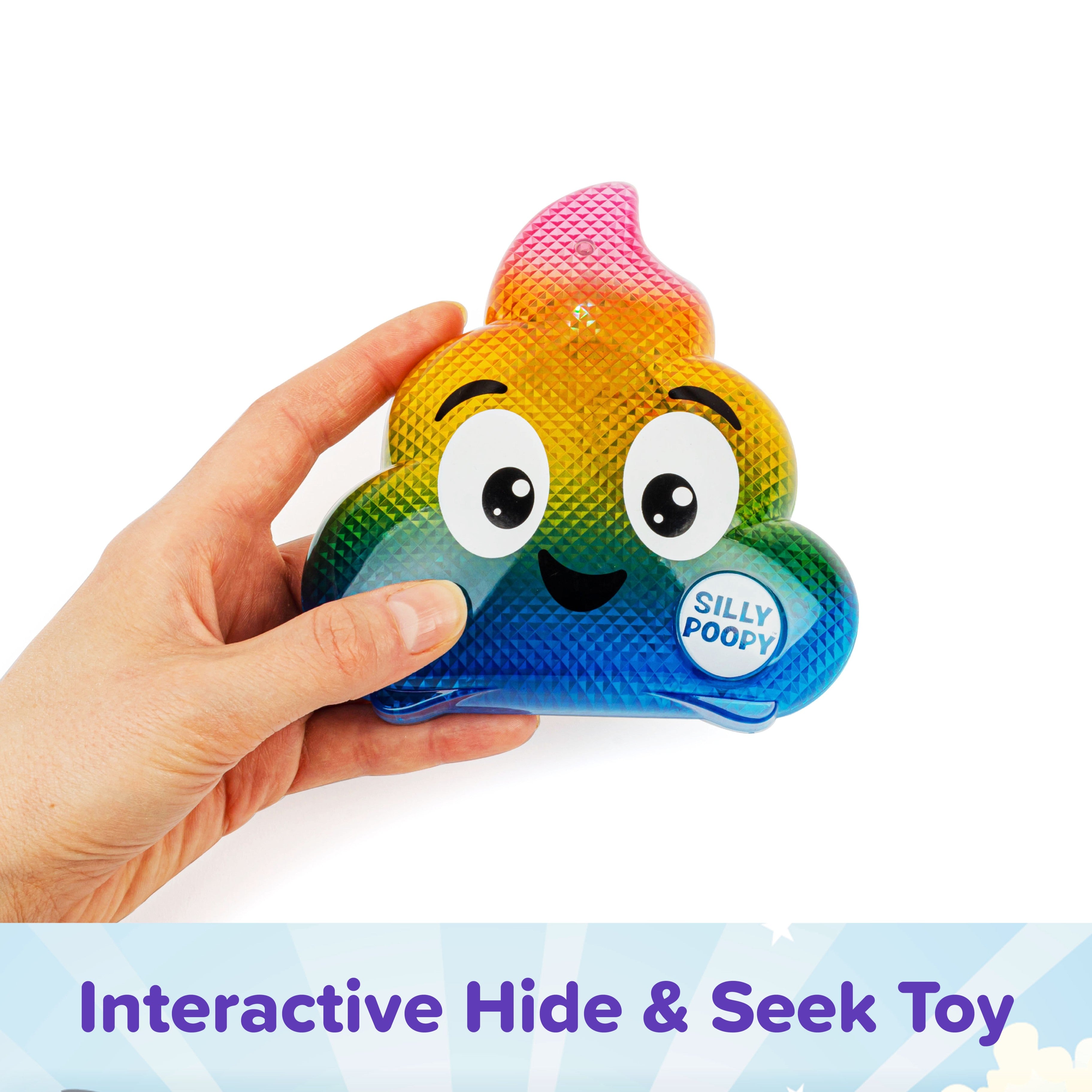 Silly Poopy's Rainbow Poop Hide & Seek™ Toy For Kids 3+