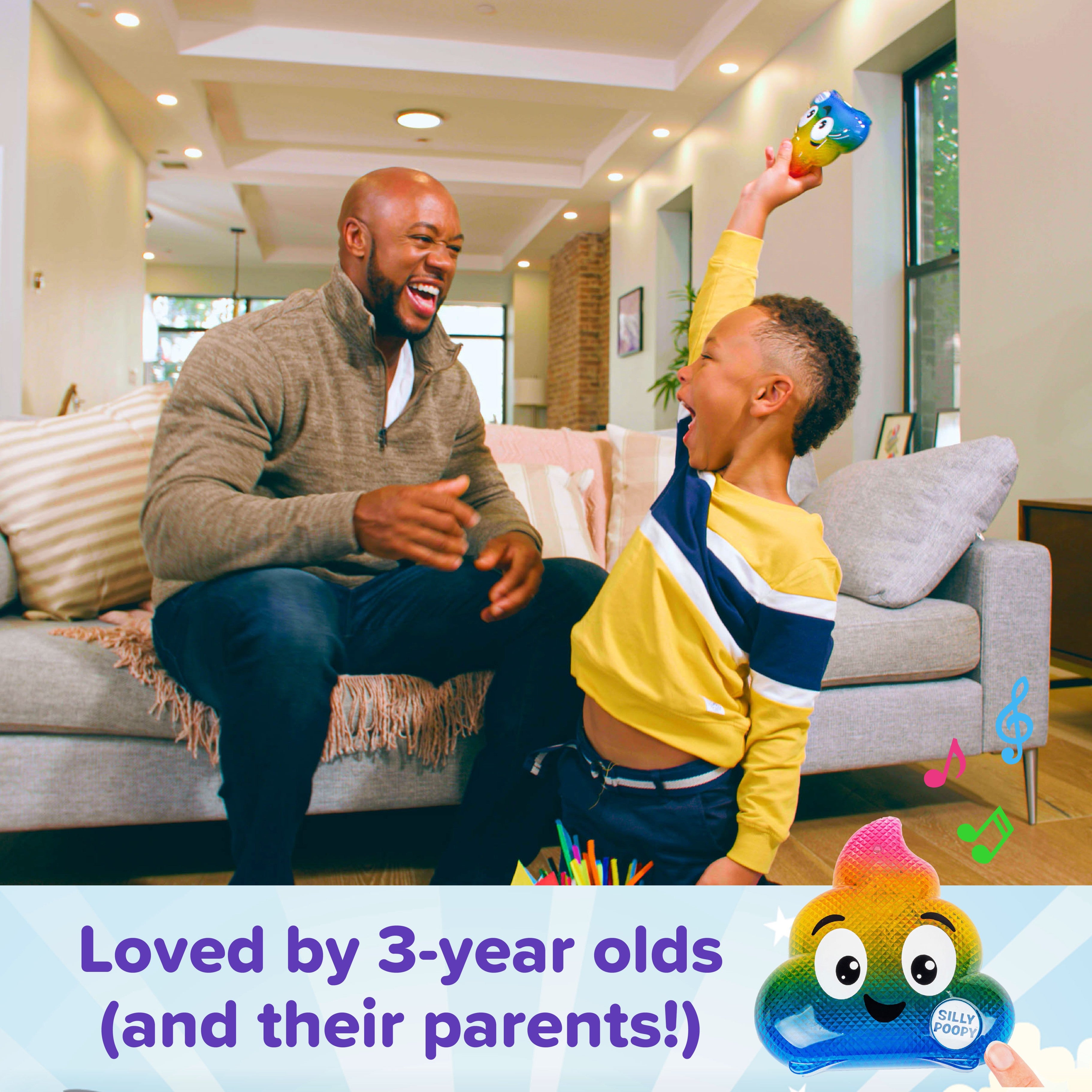 Silly Poopy's Rainbow Poop Hide & Seek™ Toy For Kids 3+