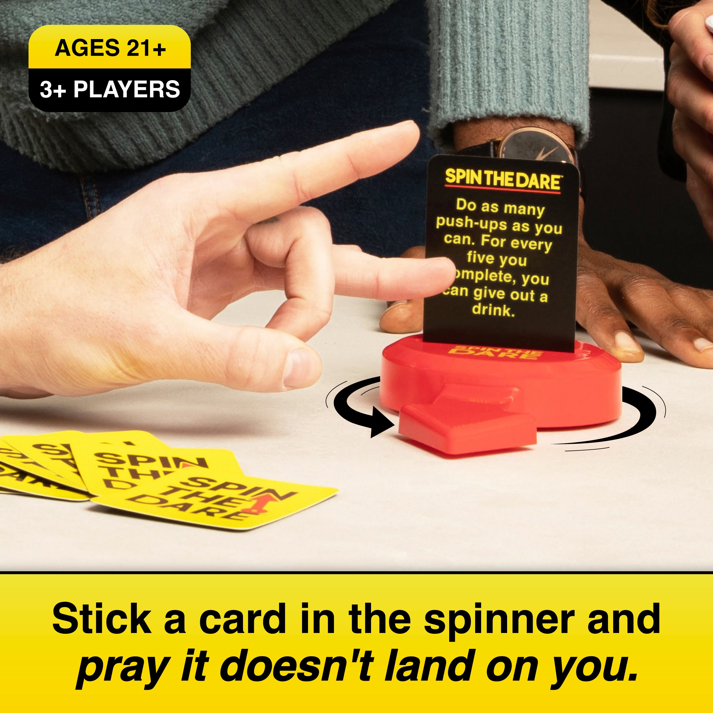 Spin the Dare - Dare or Drink Drinking Game