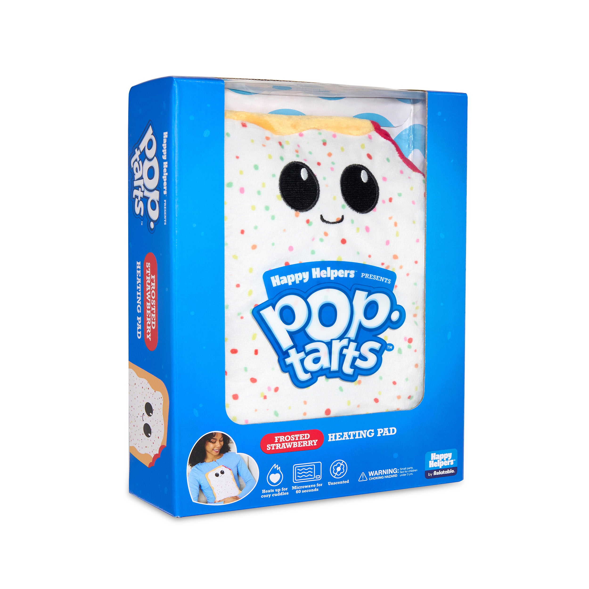Pop-Tarts™ Happy Helpers by Relatable – Microwavable Plush Heating Pad for Cozy Relief