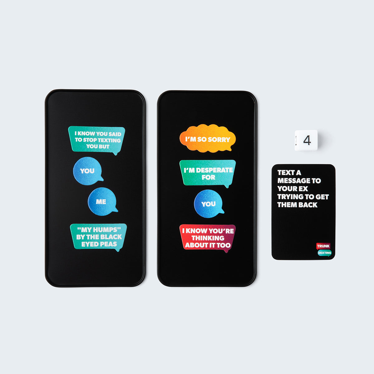 Trunk Dexting — The Card Game of Twisted Texts from the Creators of New Phone, Who Dis?