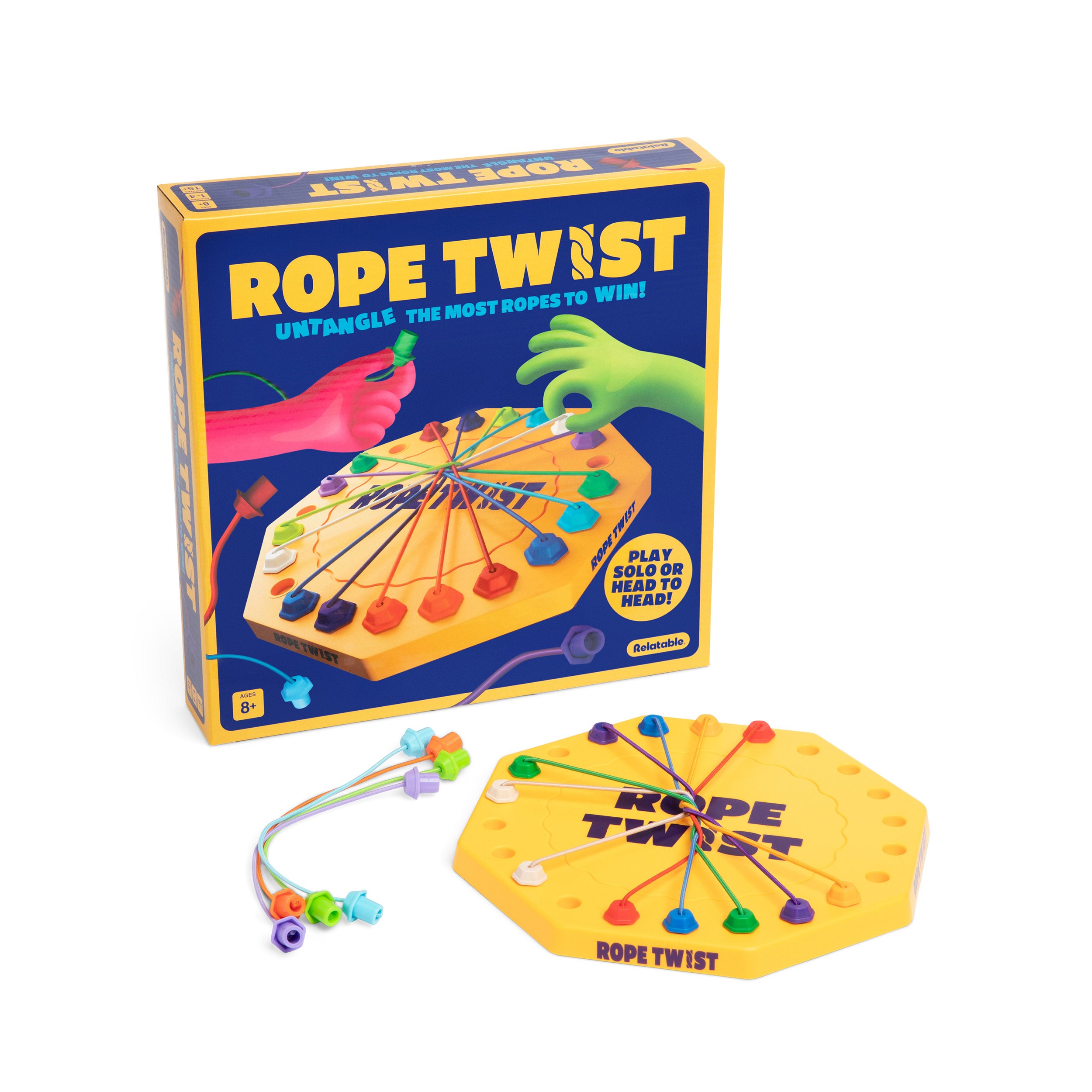 Rope Twist – Brain Teaser Family Game for Kids and Adults by Relatable
