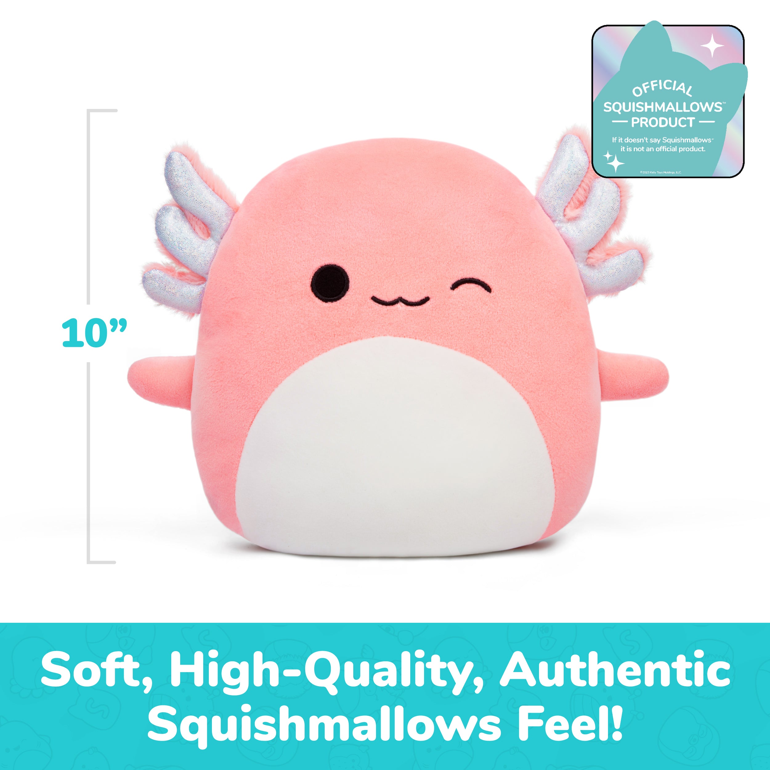 Squishmallows Archie the Axolotl Heating Pad